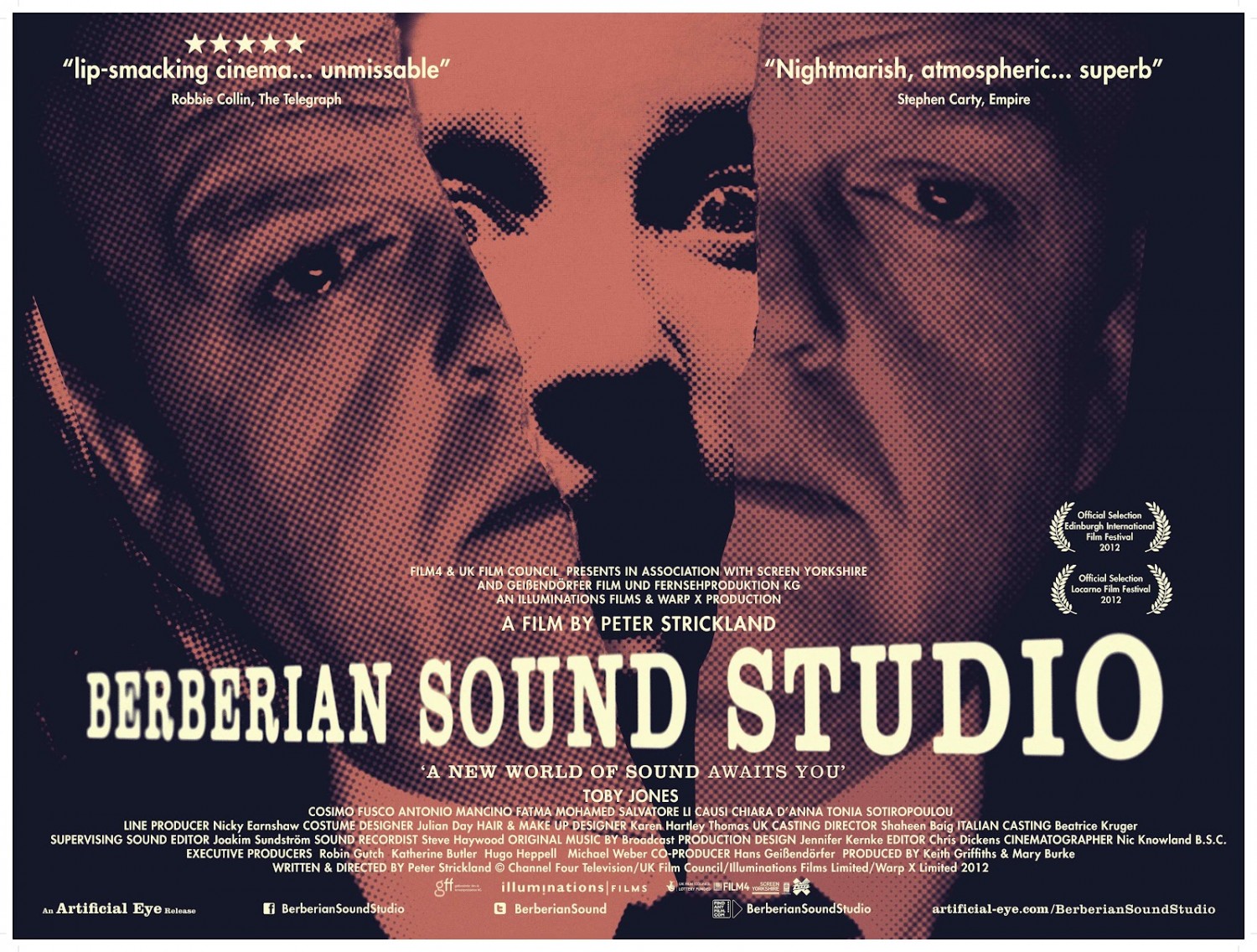 Extra Large Movie Poster Image for Berberian Sound Studio (#1 of 7)