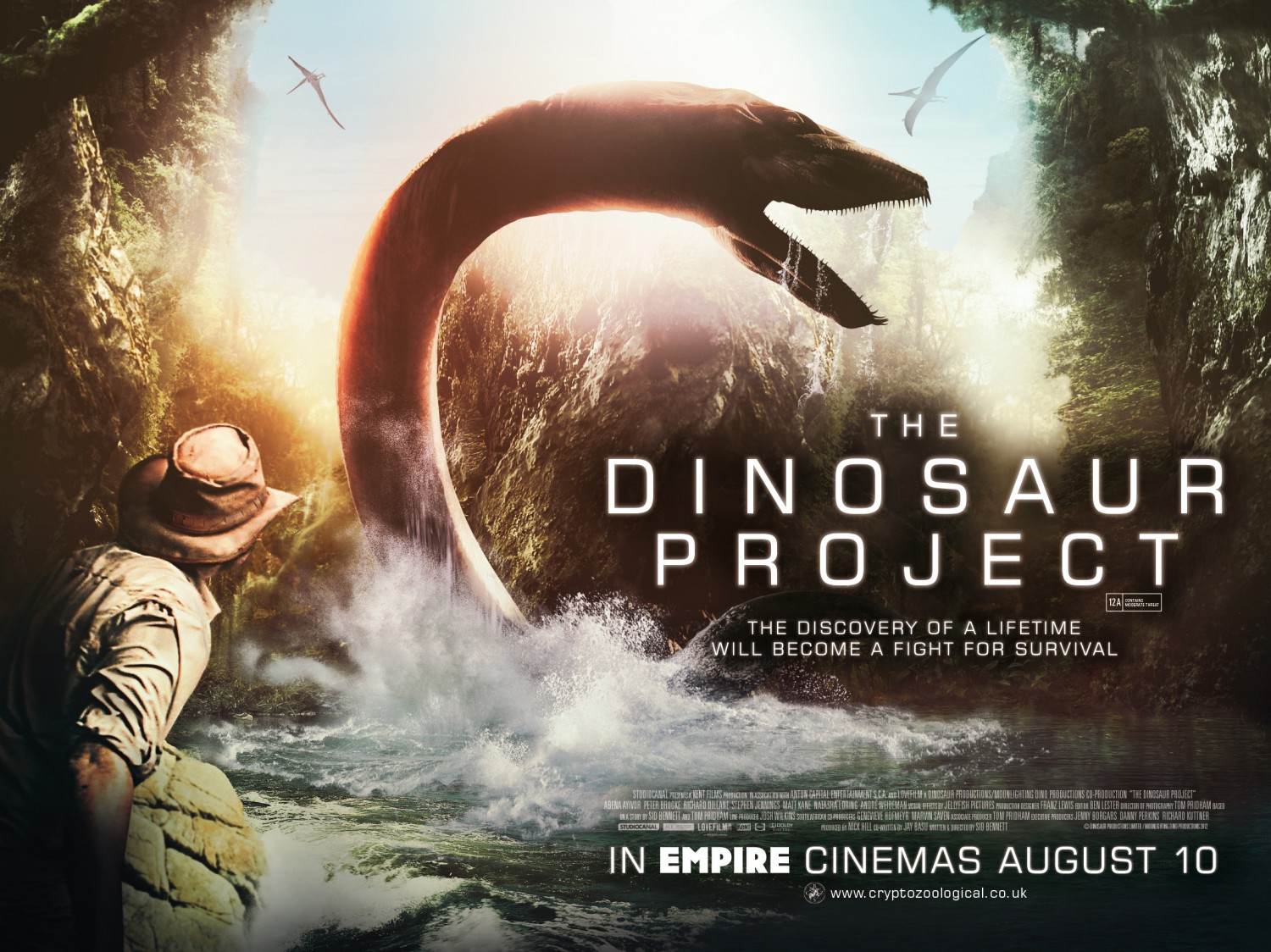 Extra Large Movie Poster Image for The Dinosaur Project (#2 of 2)