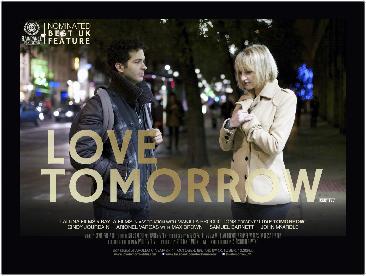 Extra Large Movie Poster Image for Love Tomorrow 