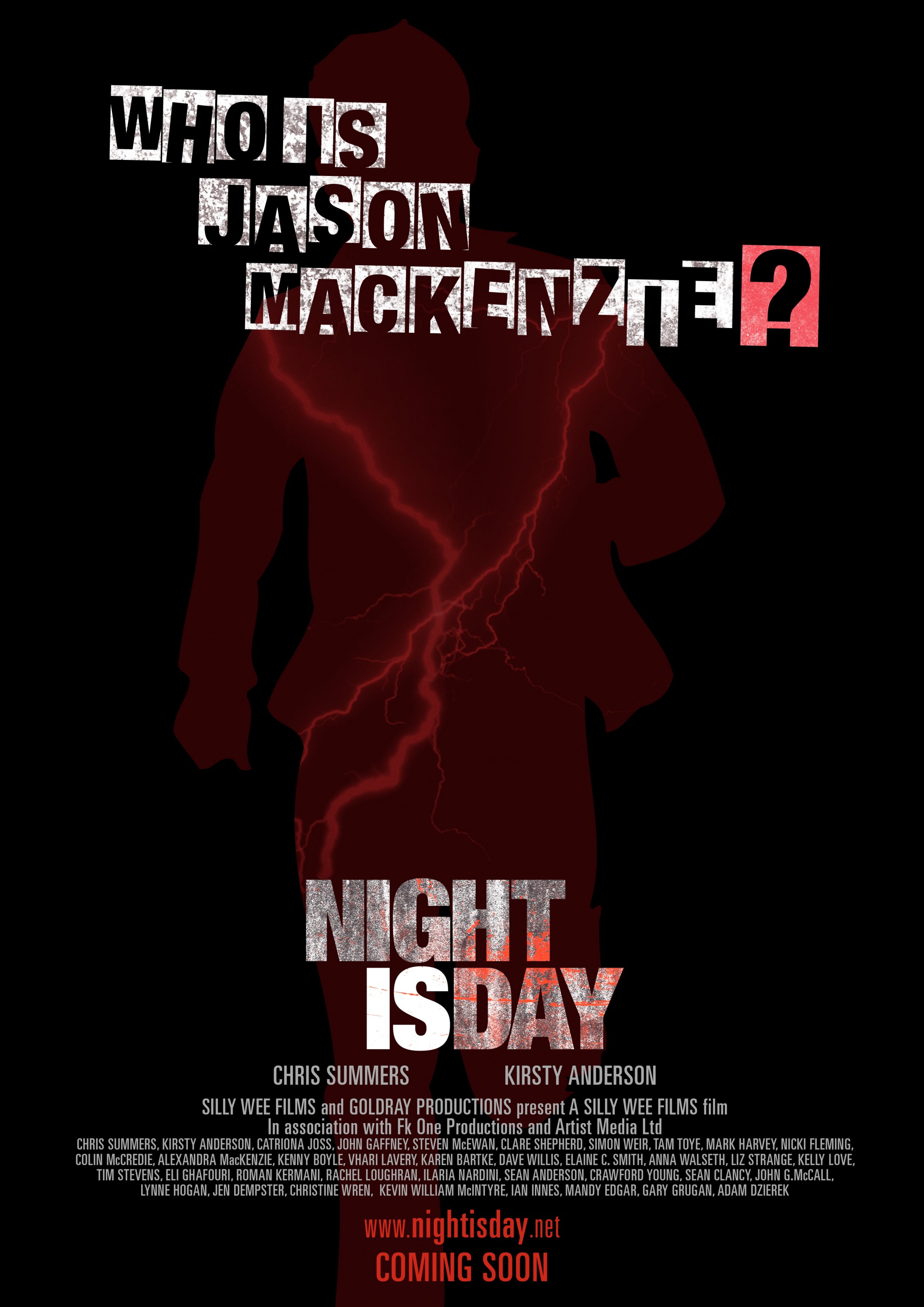 Mega Sized Movie Poster Image for Night Is Day: The Movie 