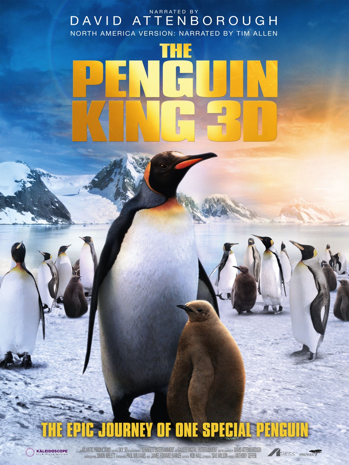 Extra Large Movie Poster Image for The Penguin King 3D (#1 of 2)