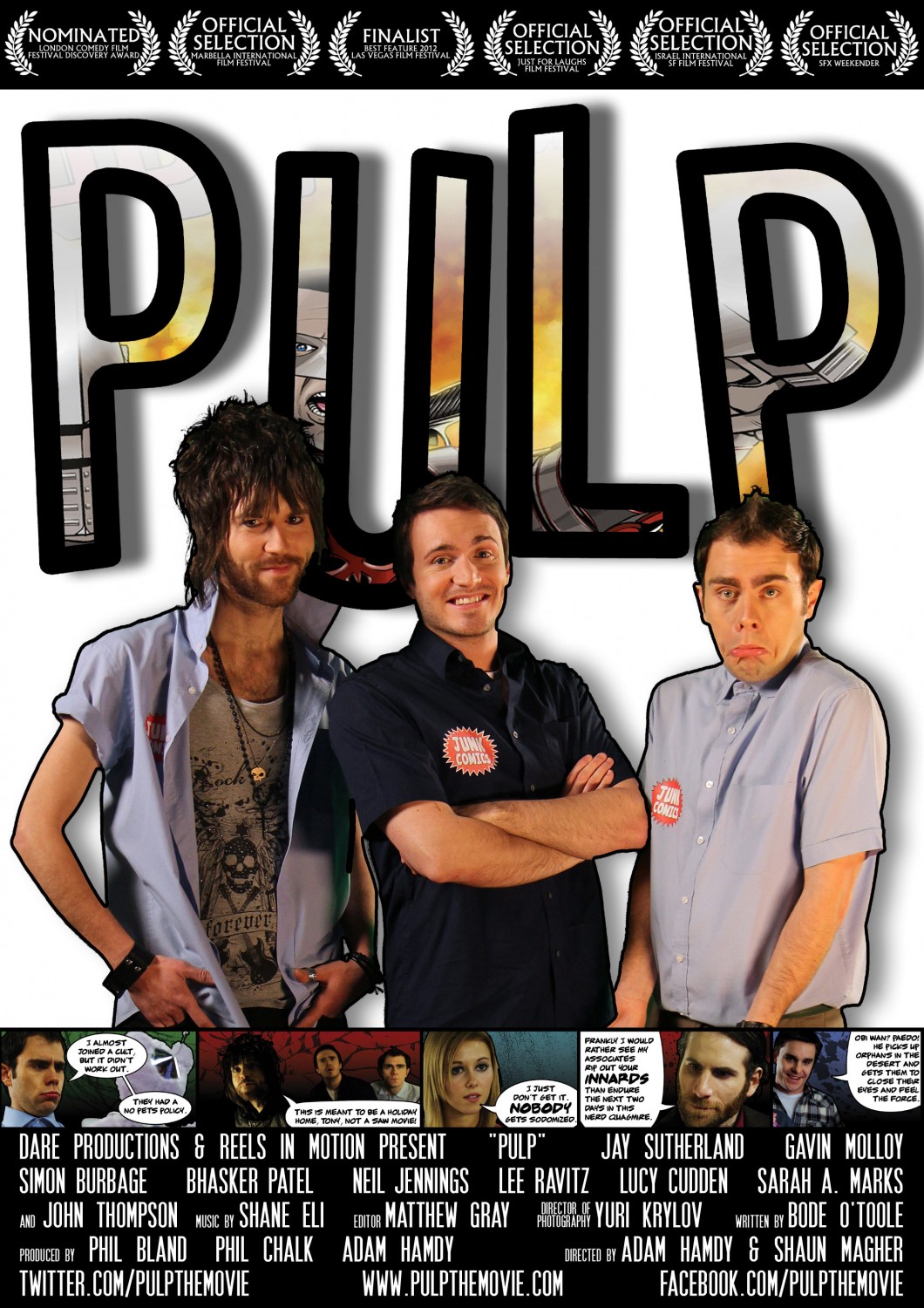 Extra Large Movie Poster Image for Pulp