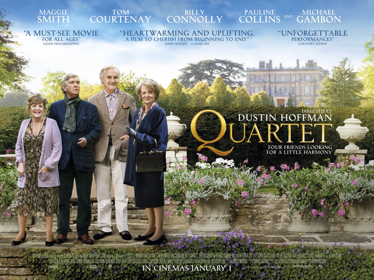 Extra Large Movie Poster Image for Quartet