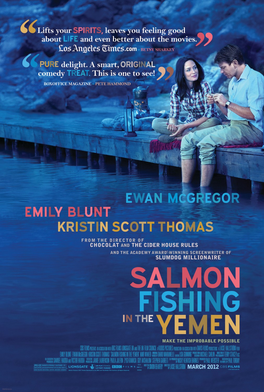 Extra Large Movie Poster Image for Salmon Fishing in the Yemen (#2 of 3)