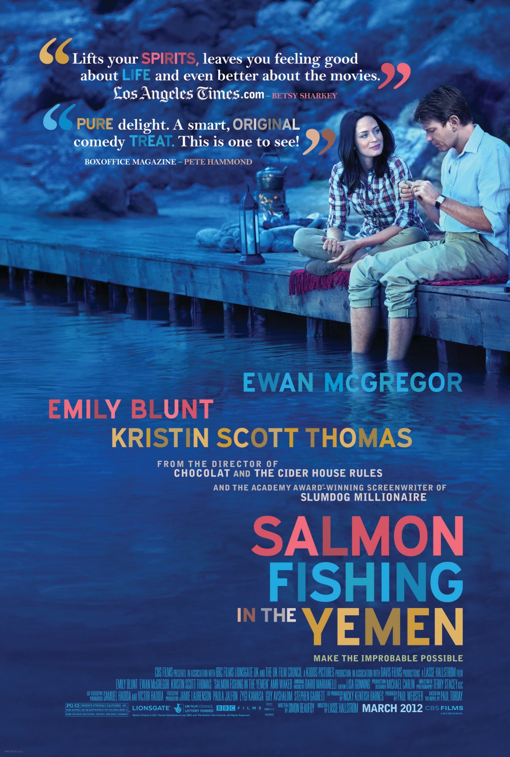 Salmon Fishing in the Yemen Movie Poster (#2 of 3) - IMP Awards