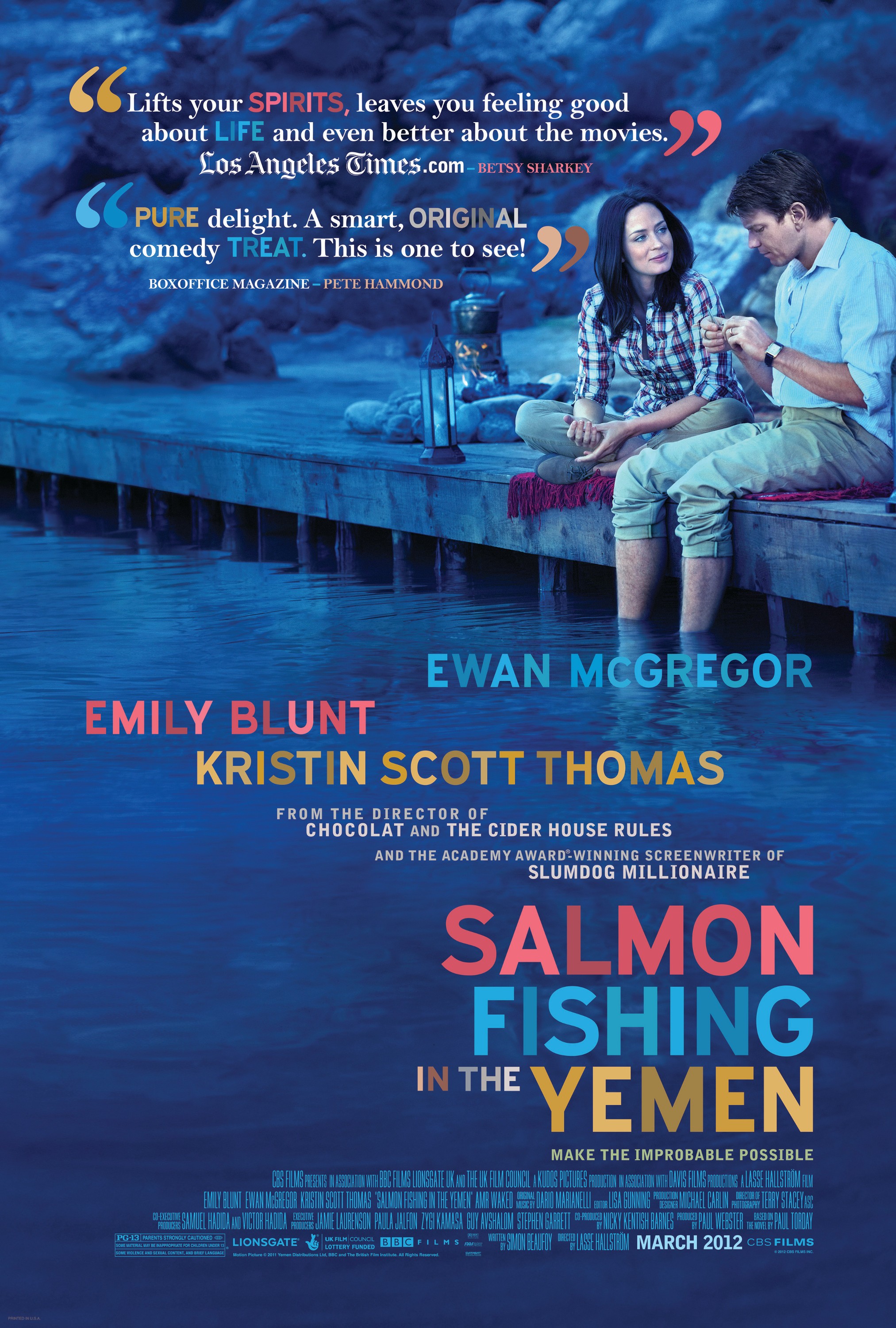 Mega Sized Movie Poster Image for Salmon Fishing in the Yemen (#2 of 3)