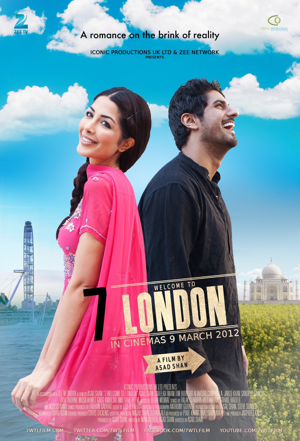 Extra Large Movie Poster Image for 7 Welcome to London (#2 of 14)
