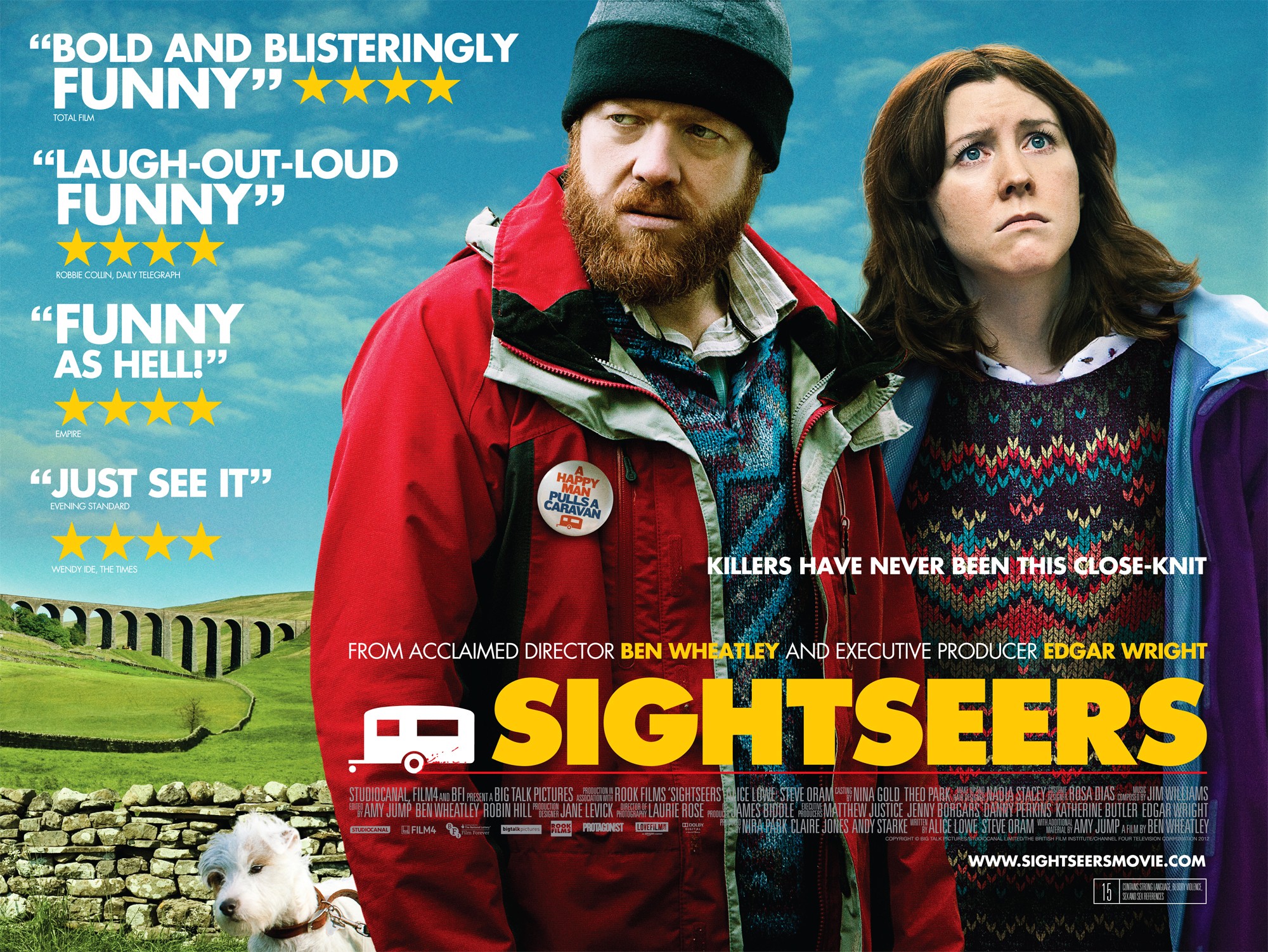 Mega Sized Movie Poster Image for Sightseers (#6 of 9)