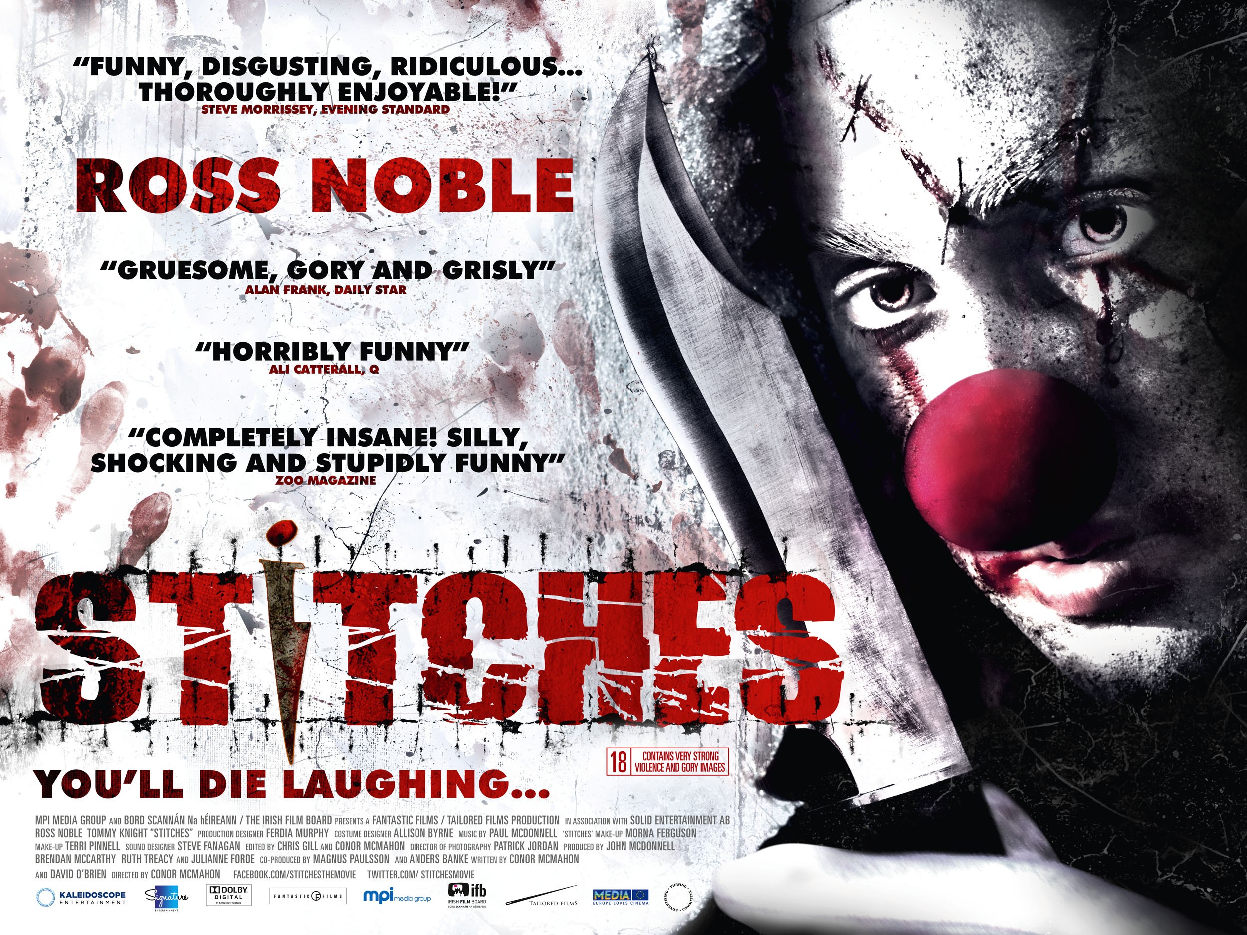 Mega Sized Movie Poster Image for Stitches 