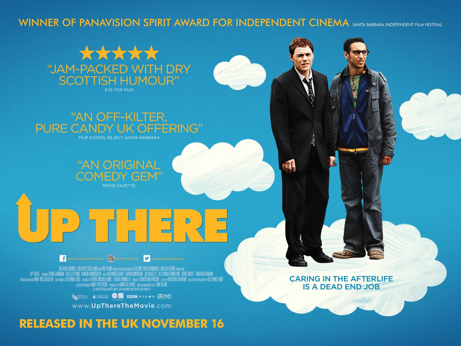 Extra Large Movie Poster Image for Up There 