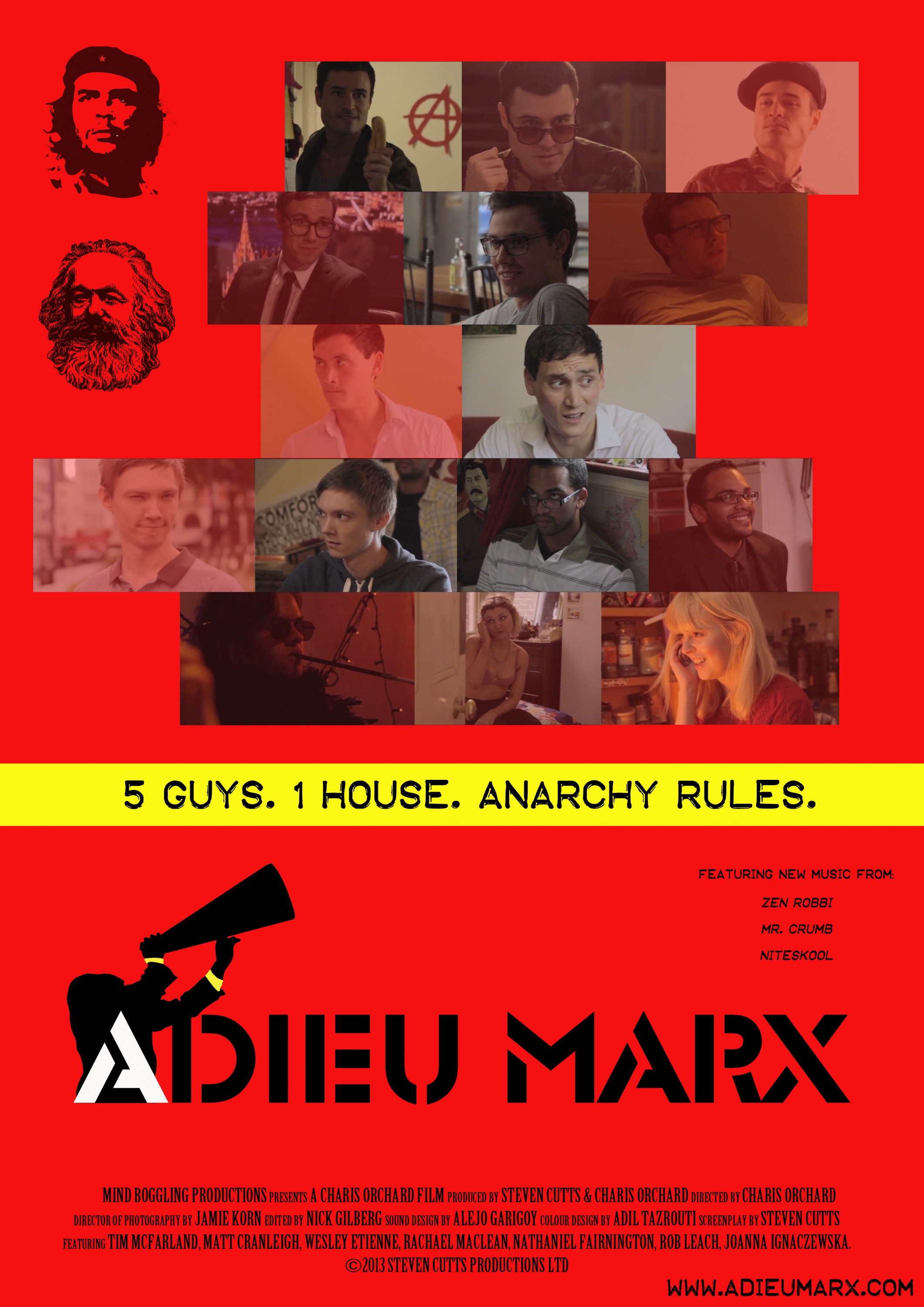 Mega Sized Movie Poster Image for Adieu Marx 