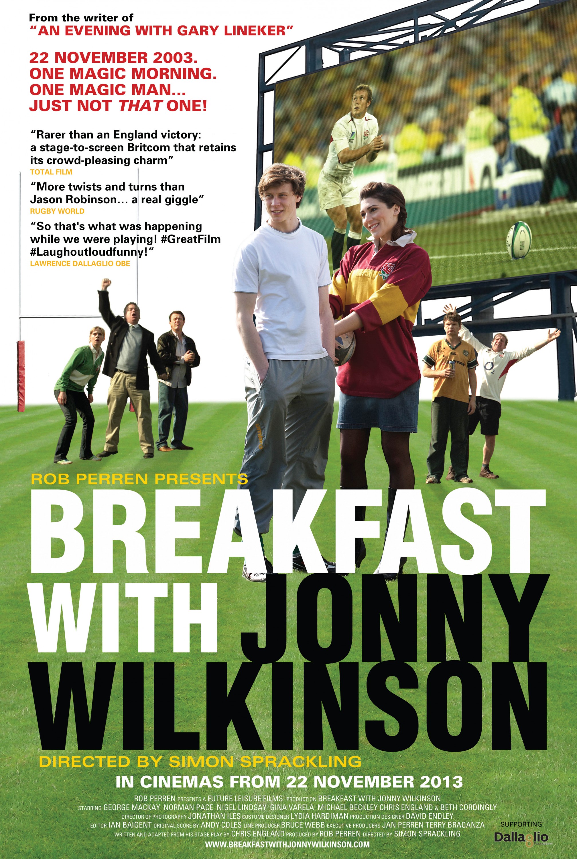 Mega Sized Movie Poster Image for Breakfast with Jonny Wilkinson 