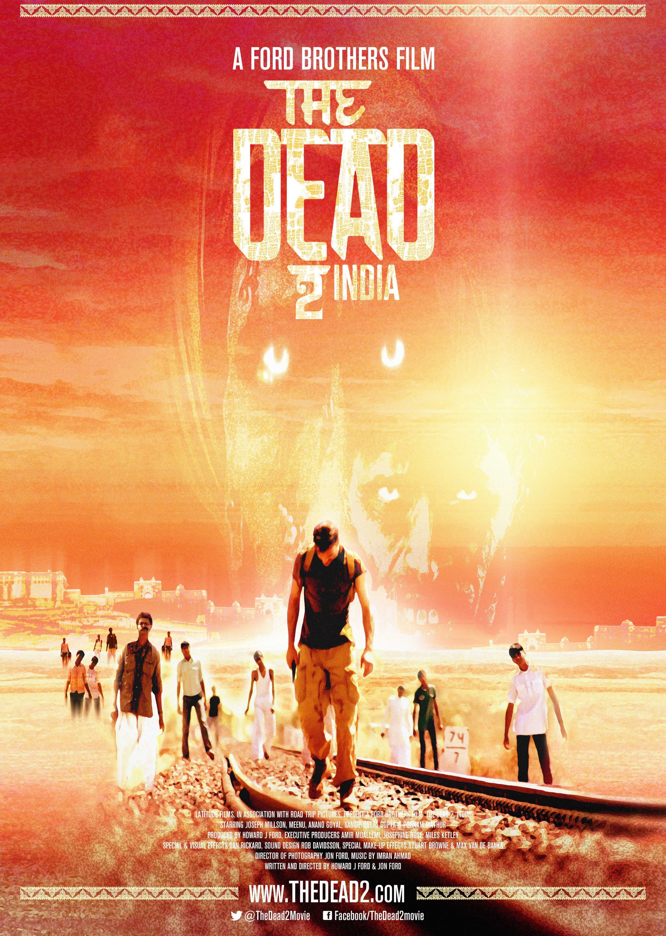 Mega Sized Movie Poster Image for The Dead 2: India 