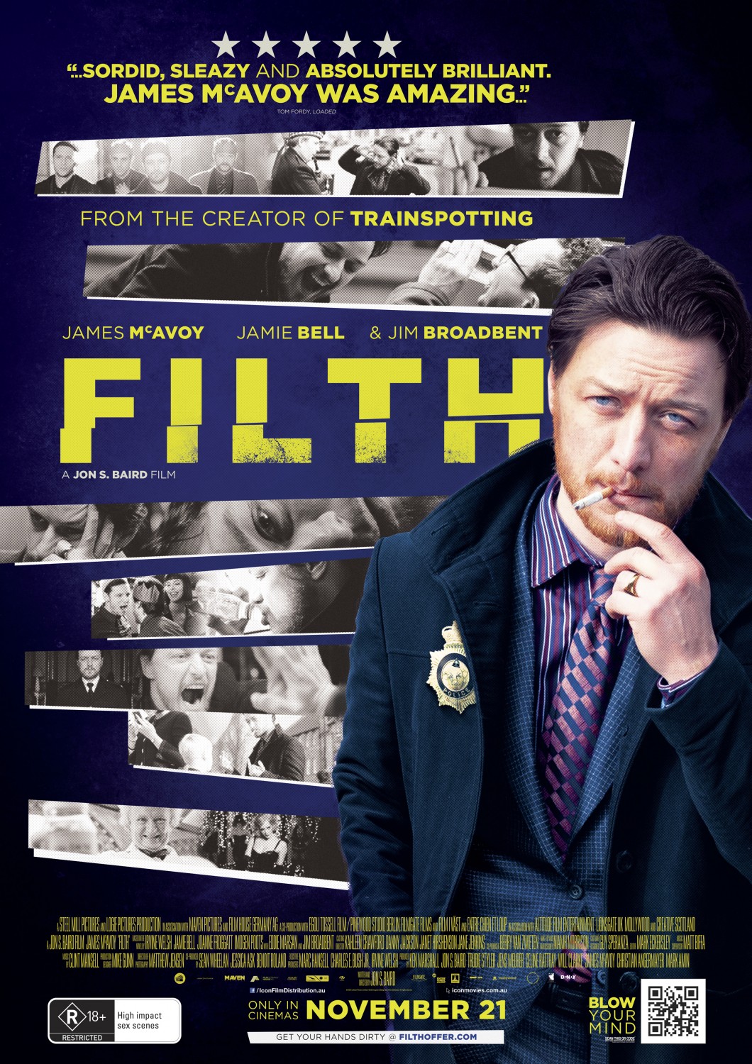 Extra Large Movie Poster Image for Filth (#5 of 8)