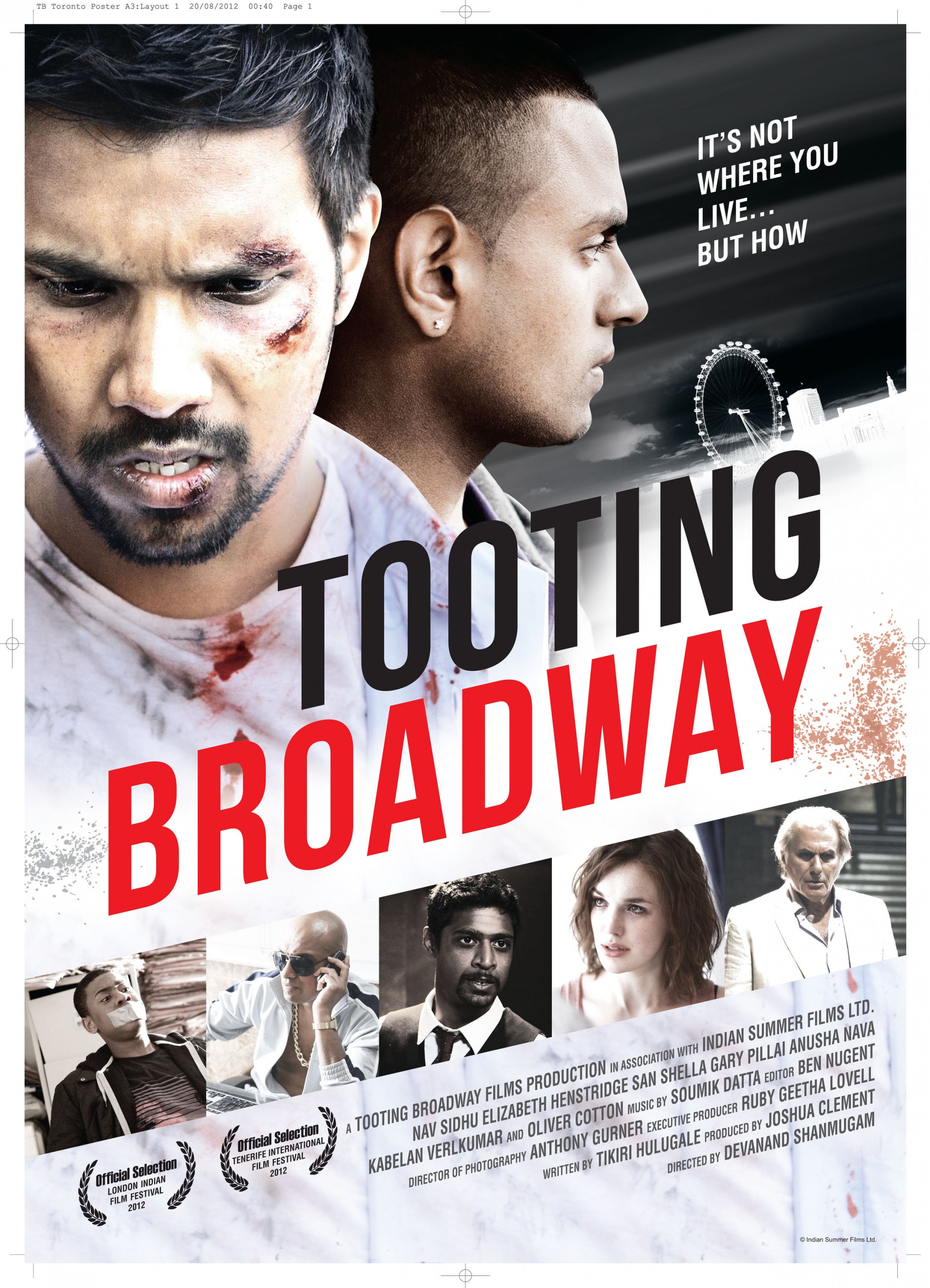 Mega Sized Movie Poster Image for Gangs of Tooting Broadway (#2 of 2)