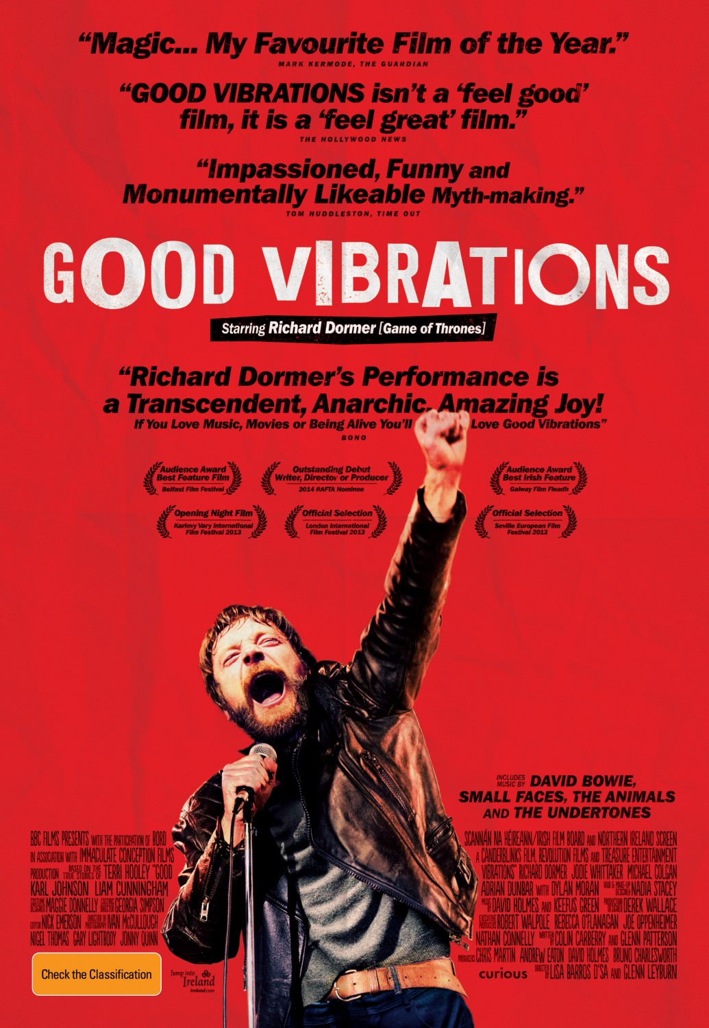 Extra Large Movie Poster Image for Good Vibrations (#2 of 2)