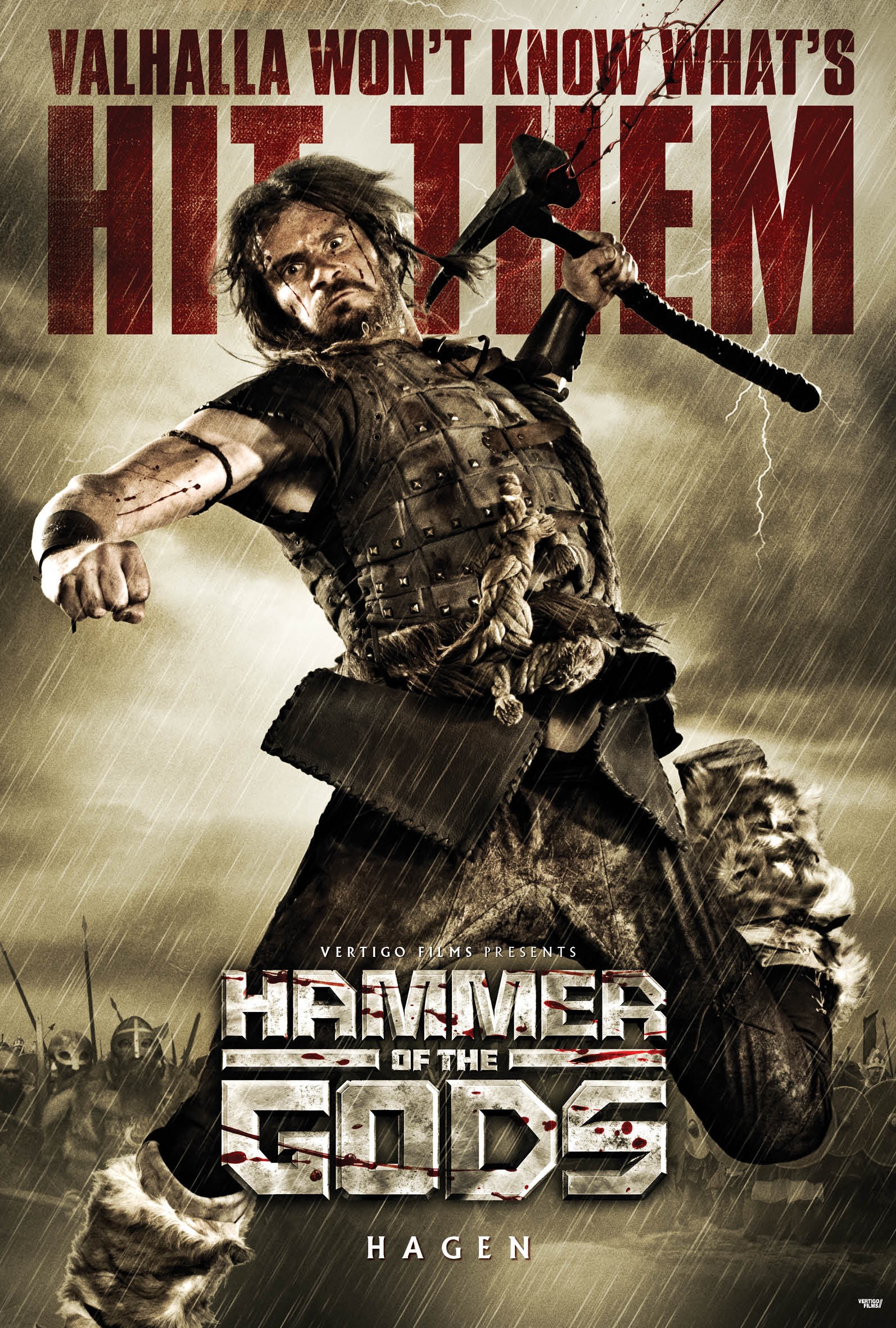 Mega Sized Movie Poster Image for Hammer of the Gods (#3 of 6)