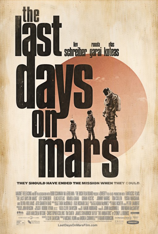 Last Days on Mars Movie Poster