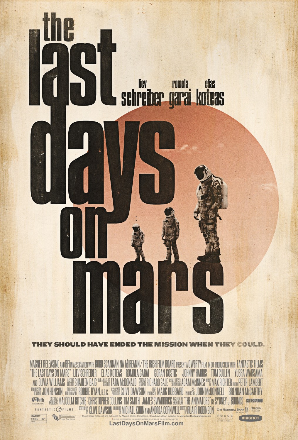 Extra Large Movie Poster Image for Last Days on Mars (#5 of 7)