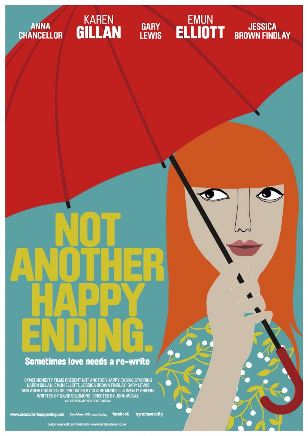 Extra Large Movie Poster Image for Not Another Happy Ending 