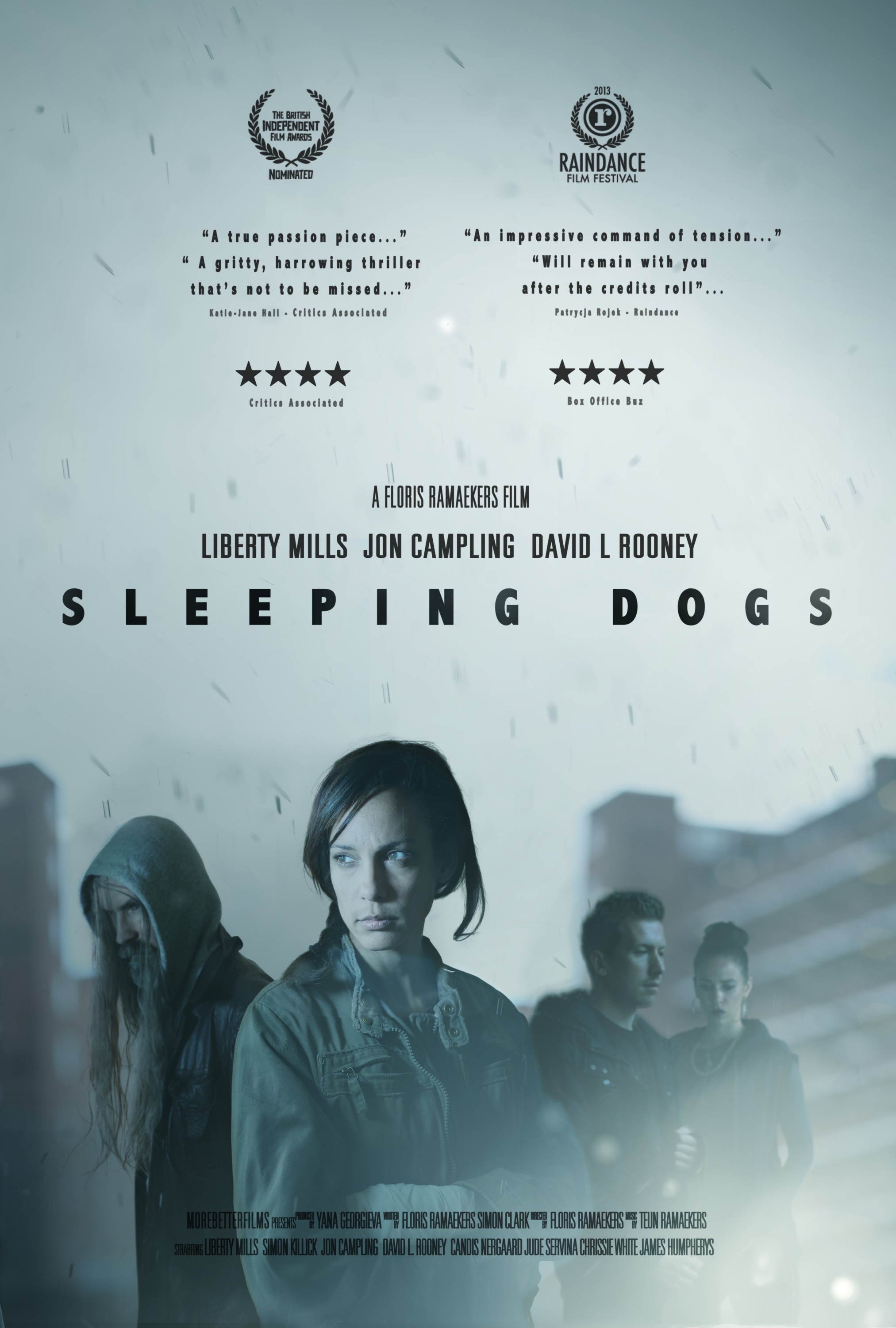 Mega Sized Movie Poster Image for Sleeping Dogs 