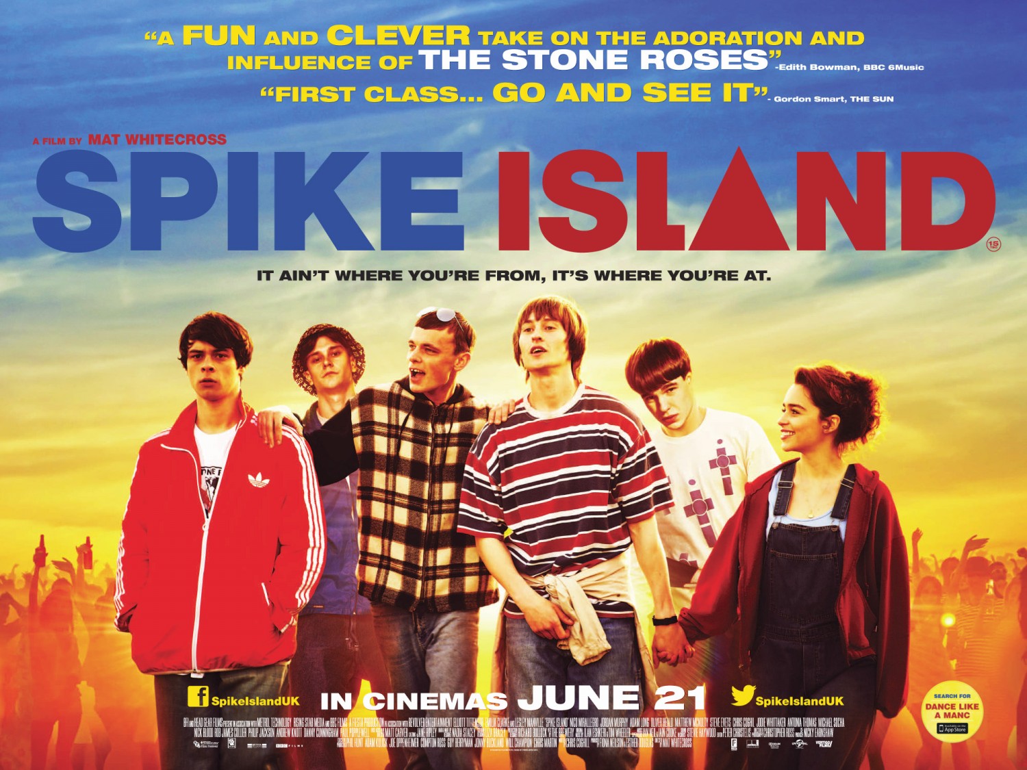 Extra Large Movie Poster Image for Spike Island 