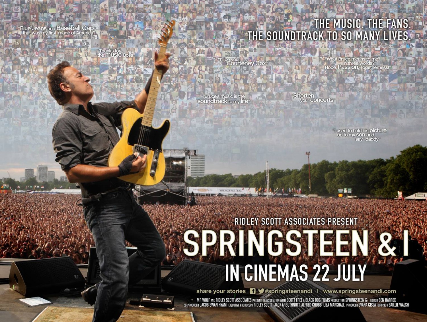 Extra Large Movie Poster Image for Springsteen & I 