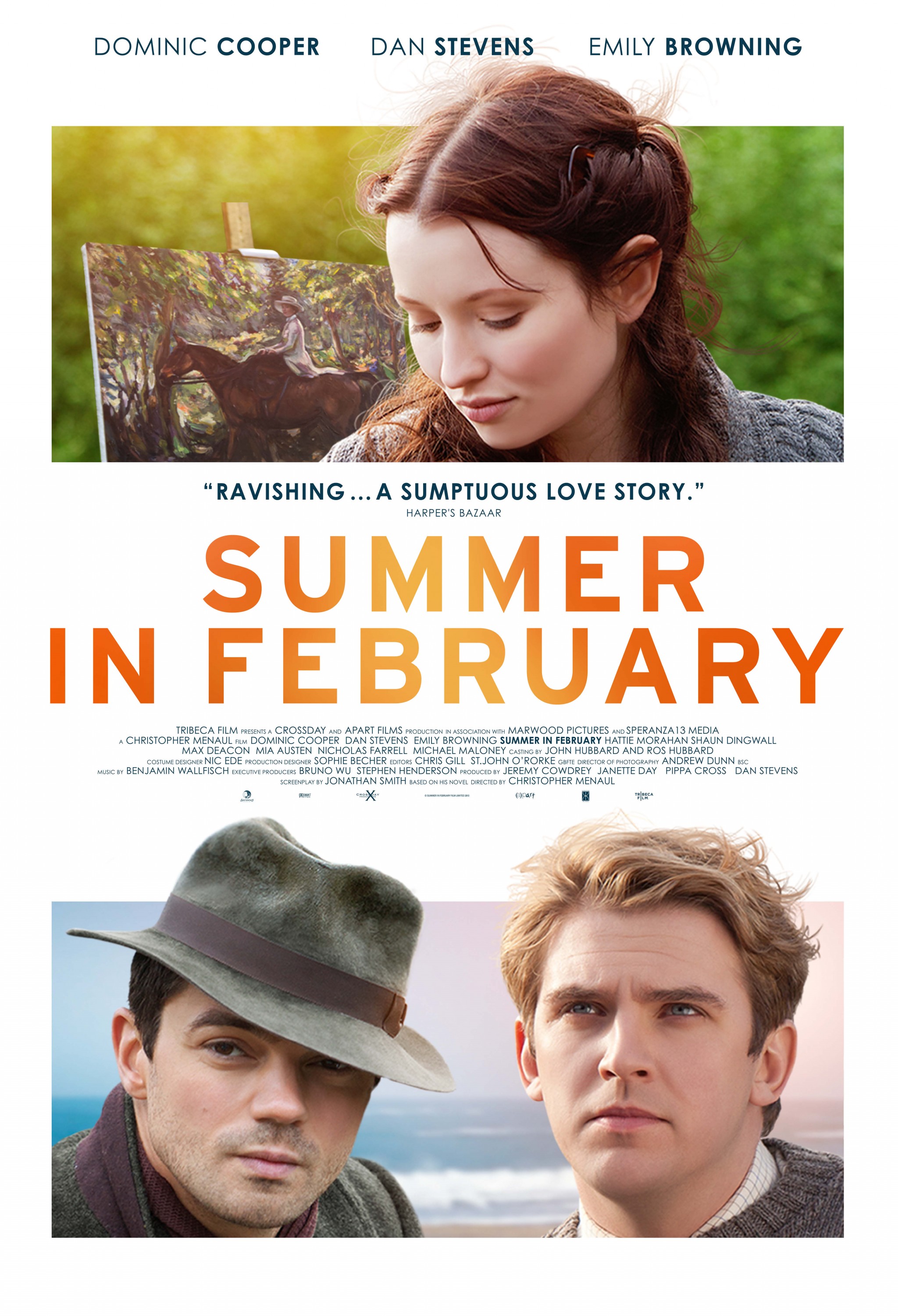 Mega Sized Movie Poster Image for Summer in February (#3 of 3)