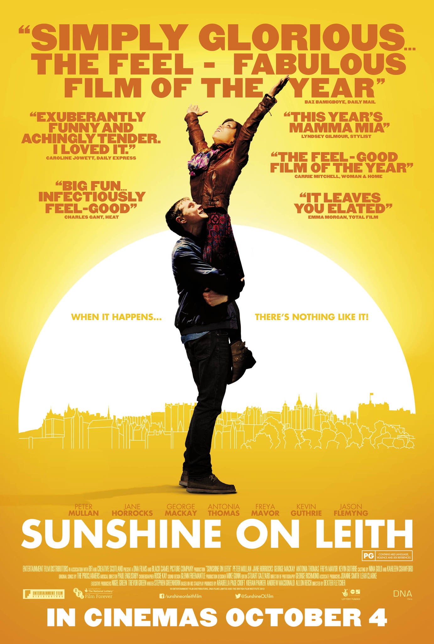 Mega Sized Movie Poster Image for Sunshine on Leith 