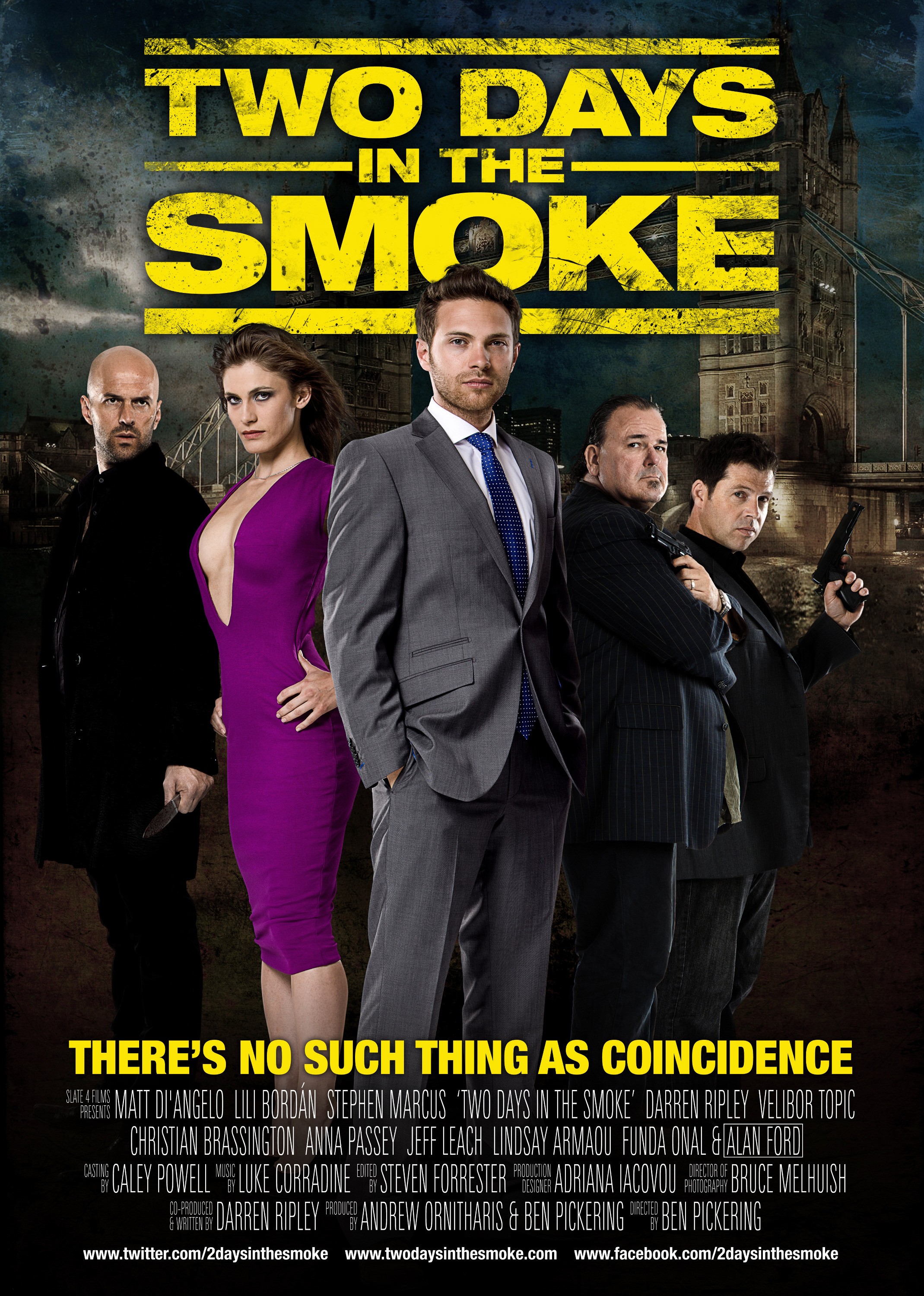 Mega Sized Movie Poster Image for Two Days in the Smoke 