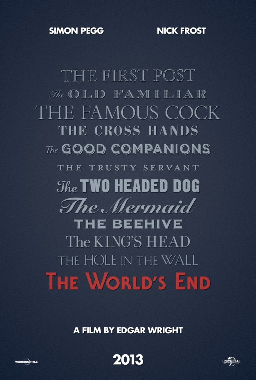 The World's End Movie Poster