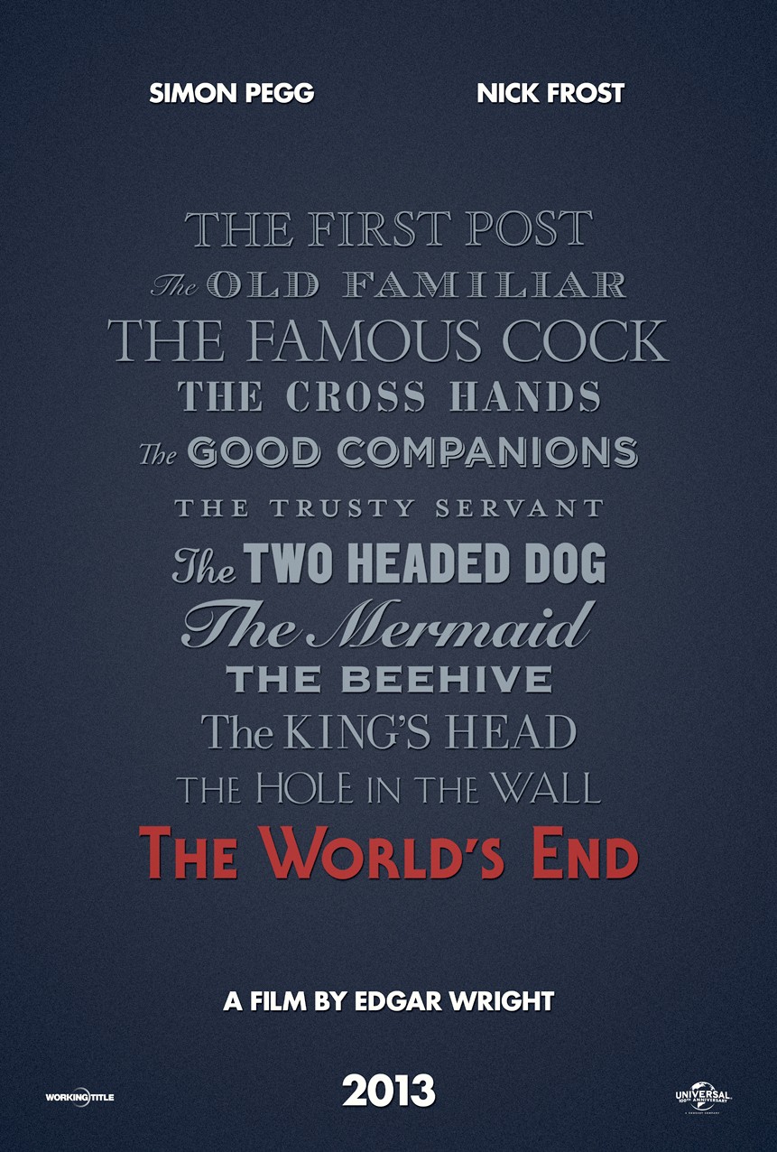 Extra Large Movie Poster Image for The World's End (#1 of 14)
