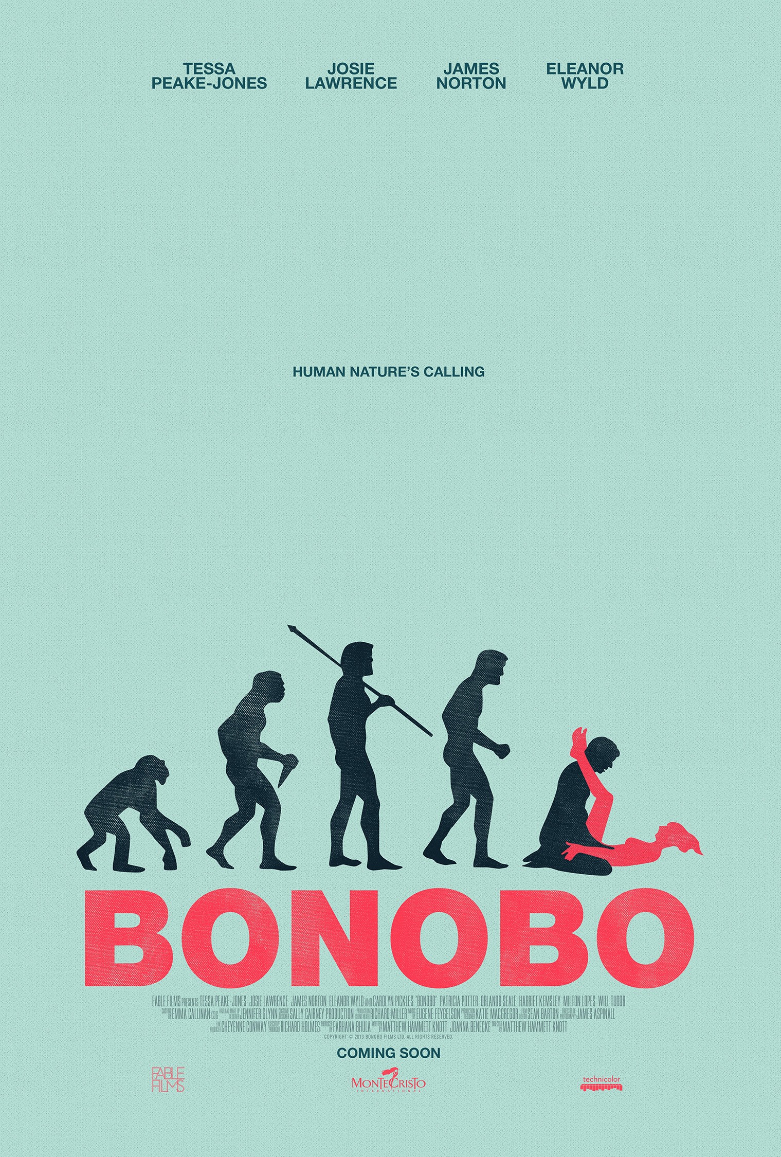 Mega Sized Movie Poster Image for Bonobo (#2 of 2)