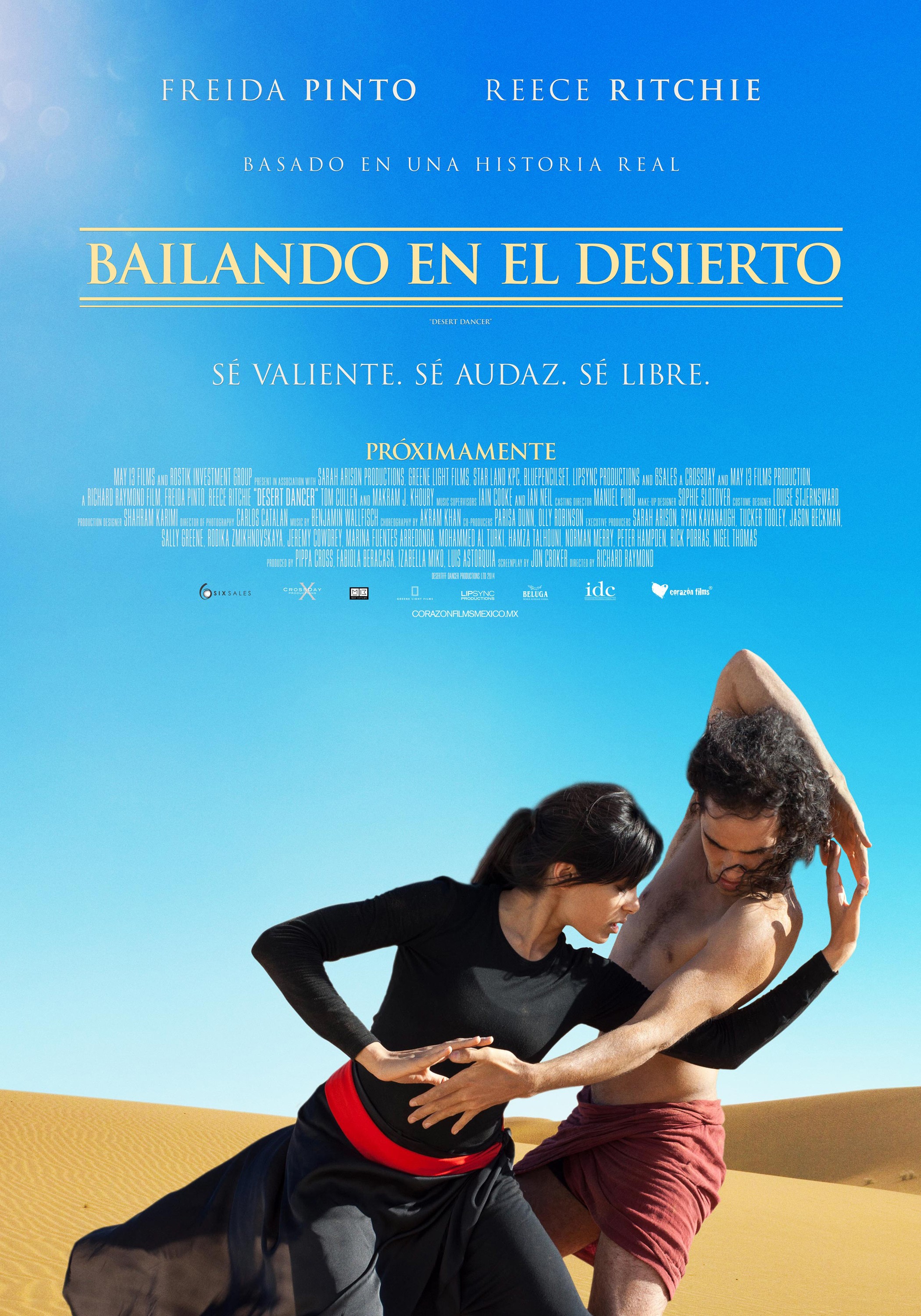 Mega Sized Movie Poster Image for Desert Dancer (#4 of 5)