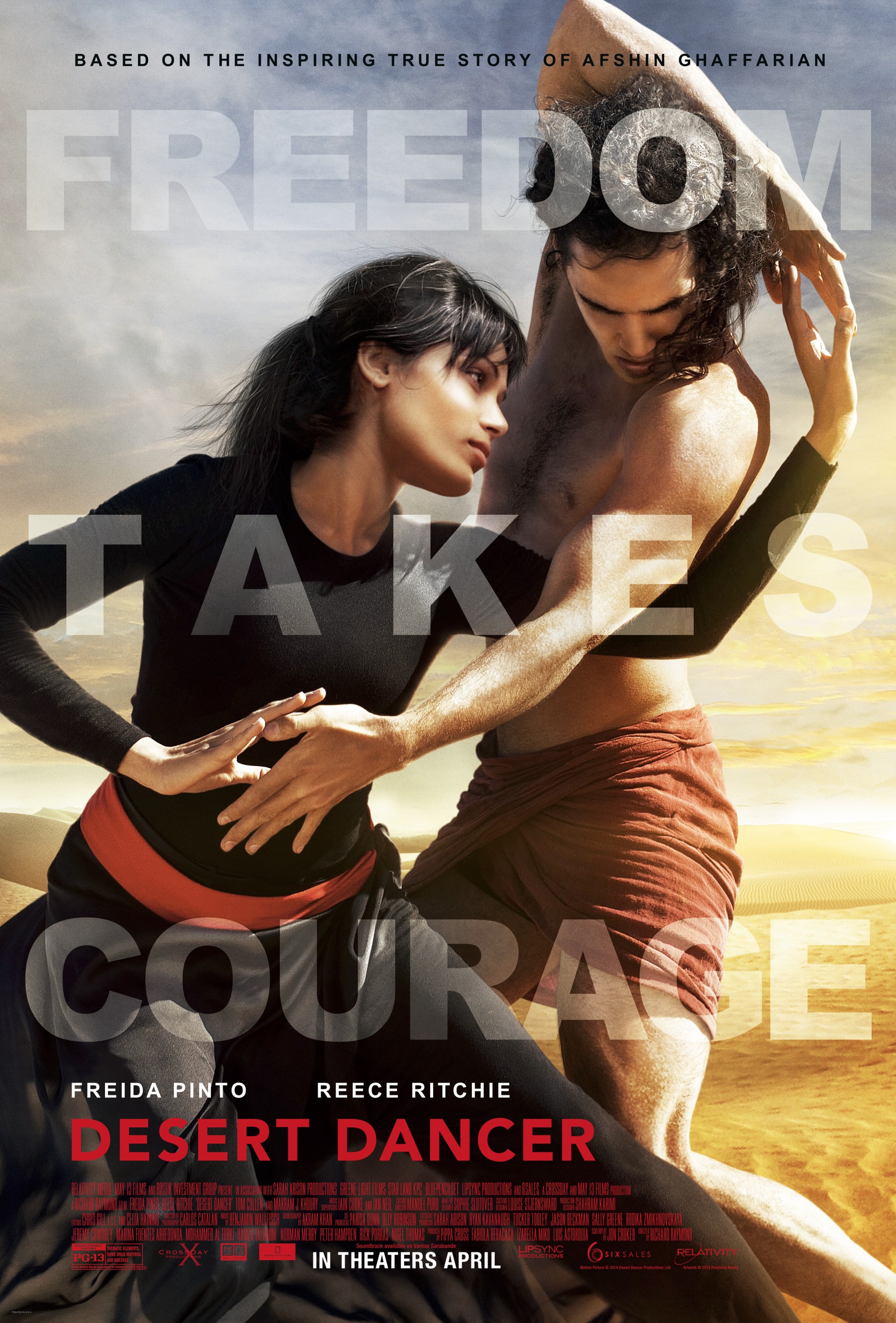 Mega Sized Movie Poster Image for Desert Dancer (#5 of 5)