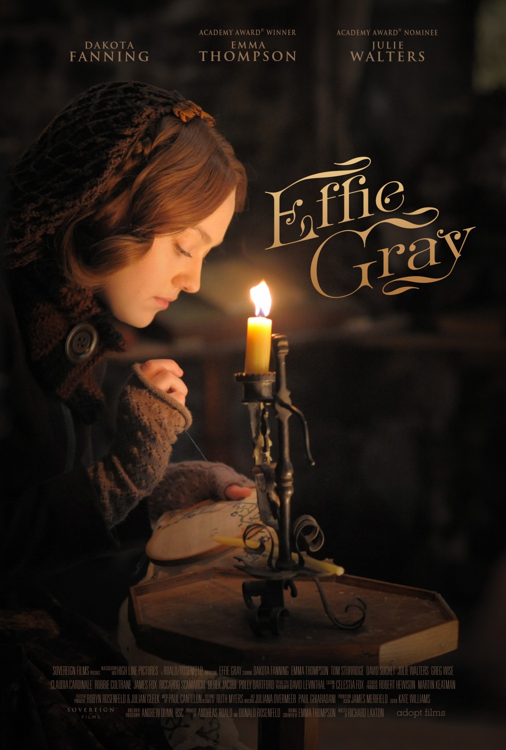 Extra Large Movie Poster Image for Effie Gray (#2 of 3)