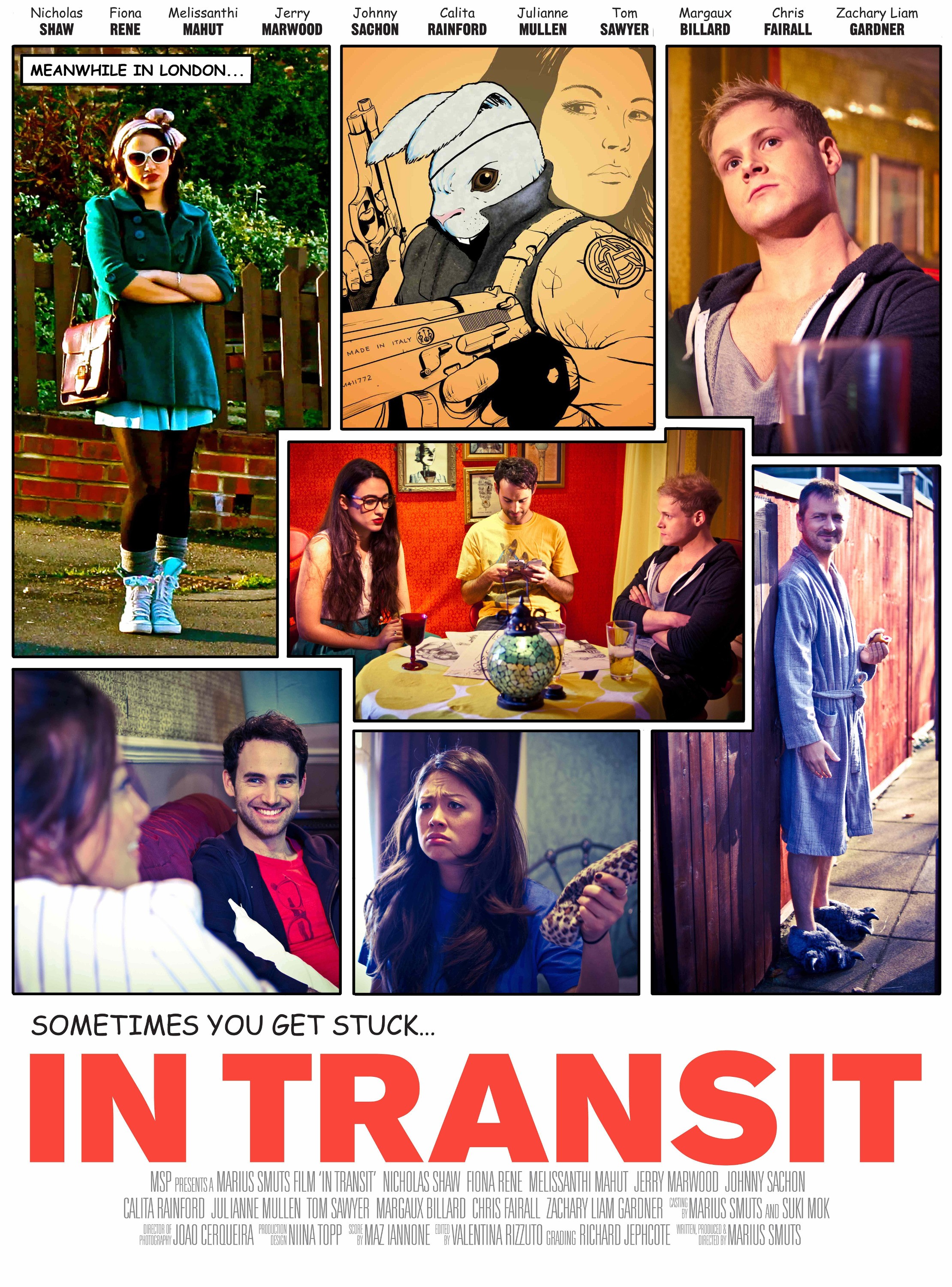 Mega Sized Movie Poster Image for In Transit 