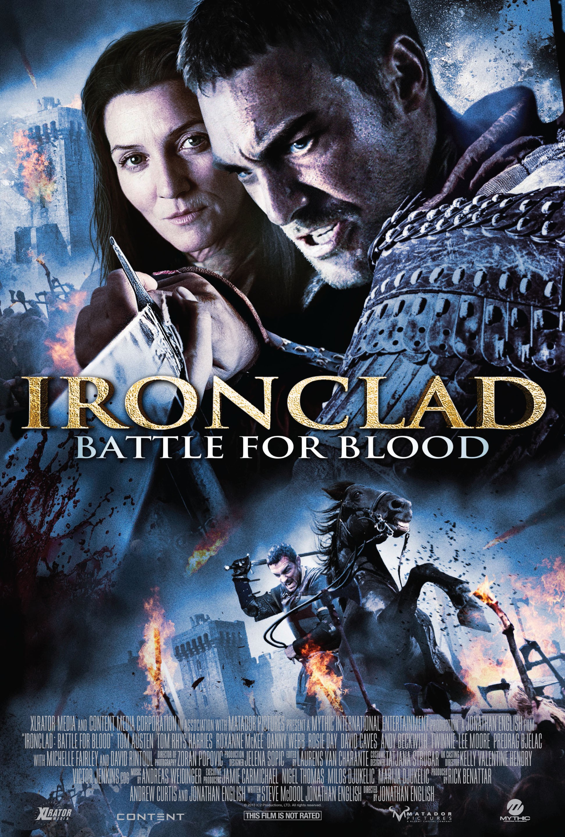 Mega Sized Movie Poster Image for Ironclad: Battle for Blood 