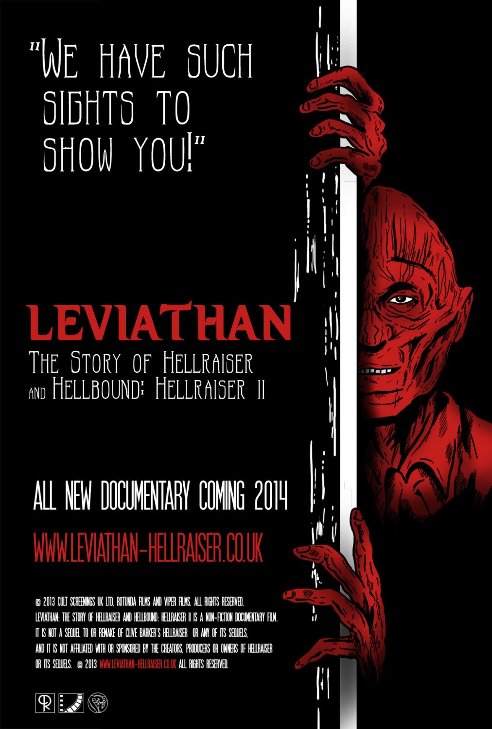 Extra Large Movie Poster Image for Leviathan: The Story of Hellraiser and Hellbound: Hellraiser II 