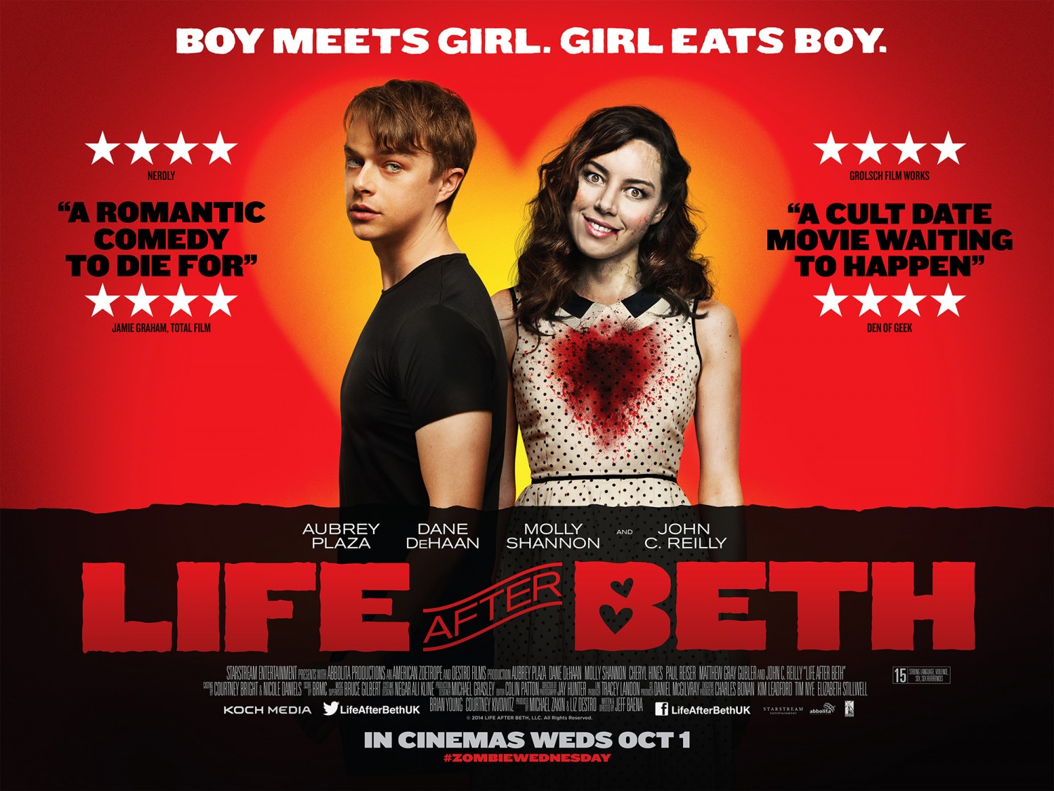 Extra Large Movie Poster Image for Life After Beth (#4 of 4)