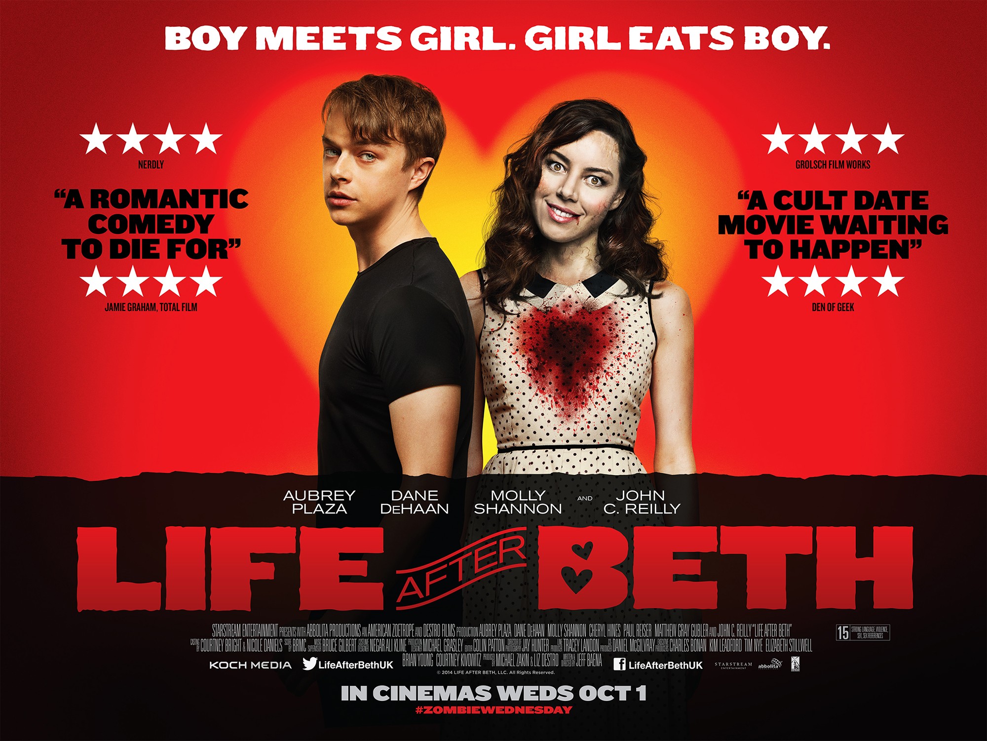 Mega Sized Movie Poster Image for Life After Beth (#4 of 4)