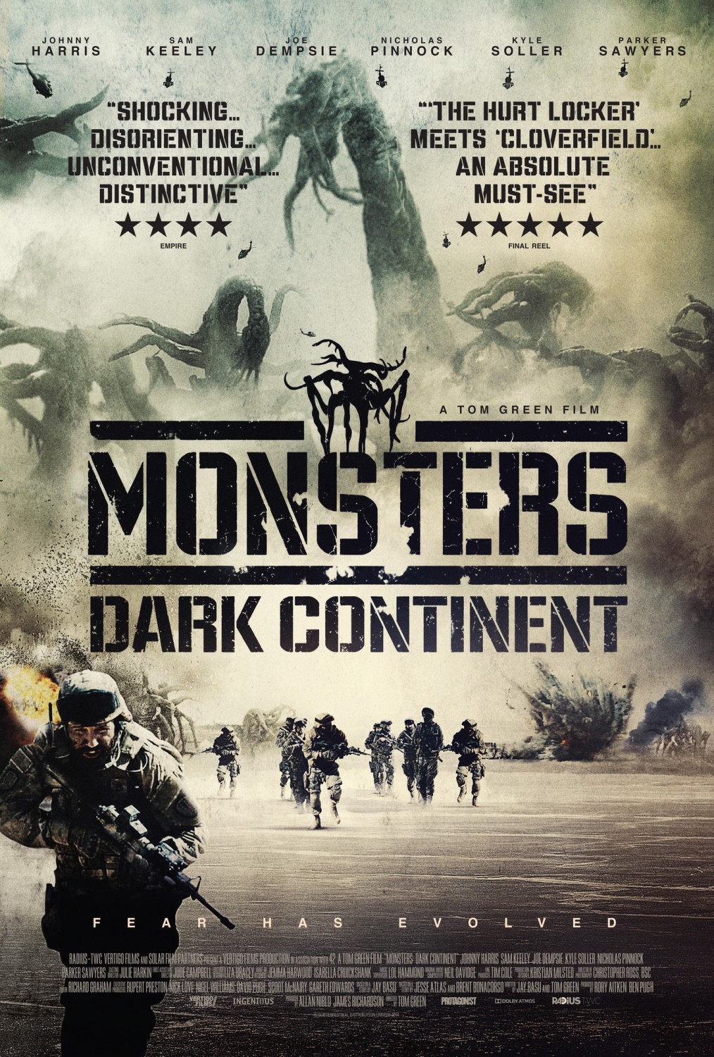 Extra Large Movie Poster Image for Monsters: Dark Continent (#1 of 2)