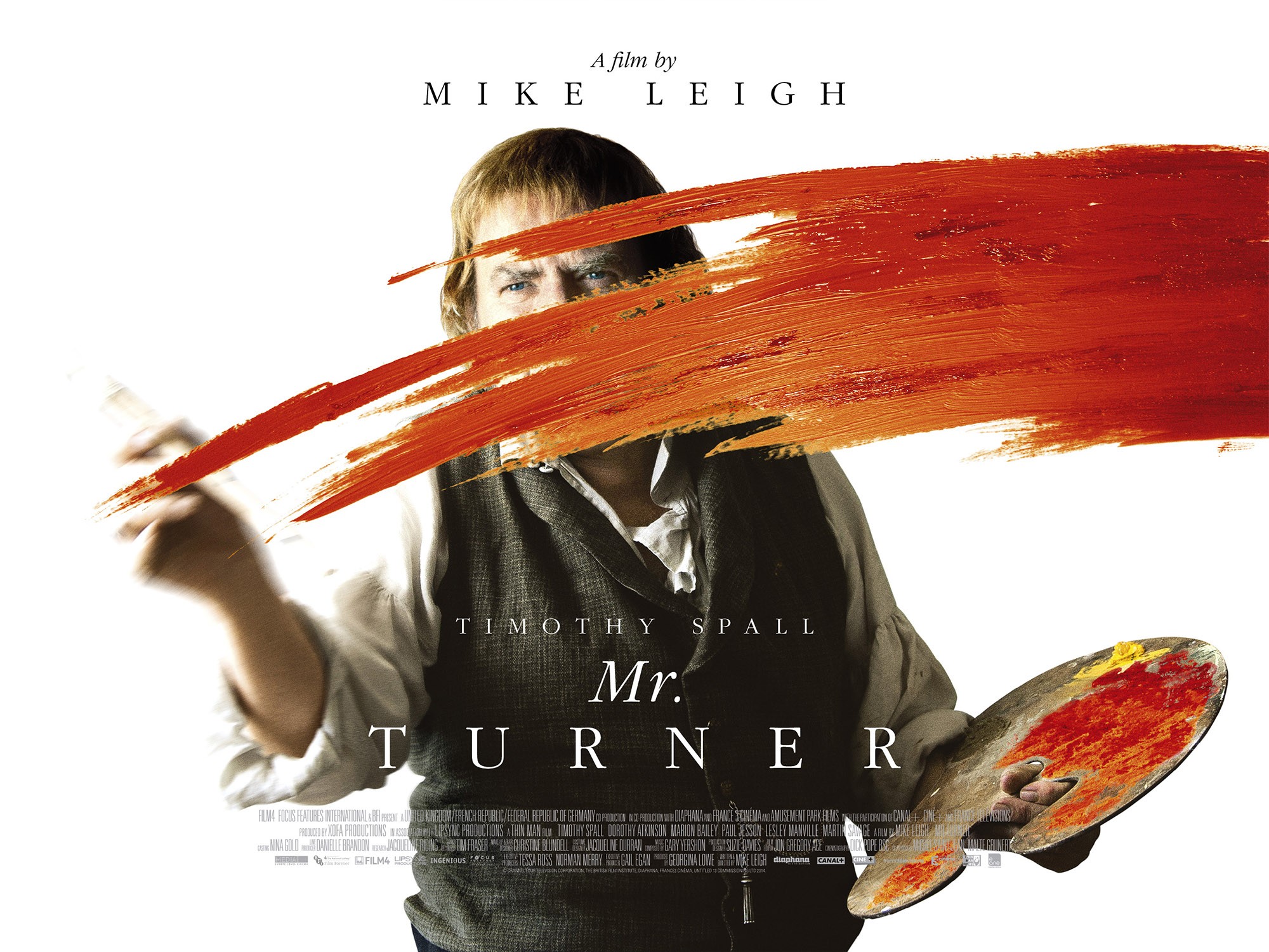 Mega Sized Movie Poster Image for Mr. Turner (#1 of 4)