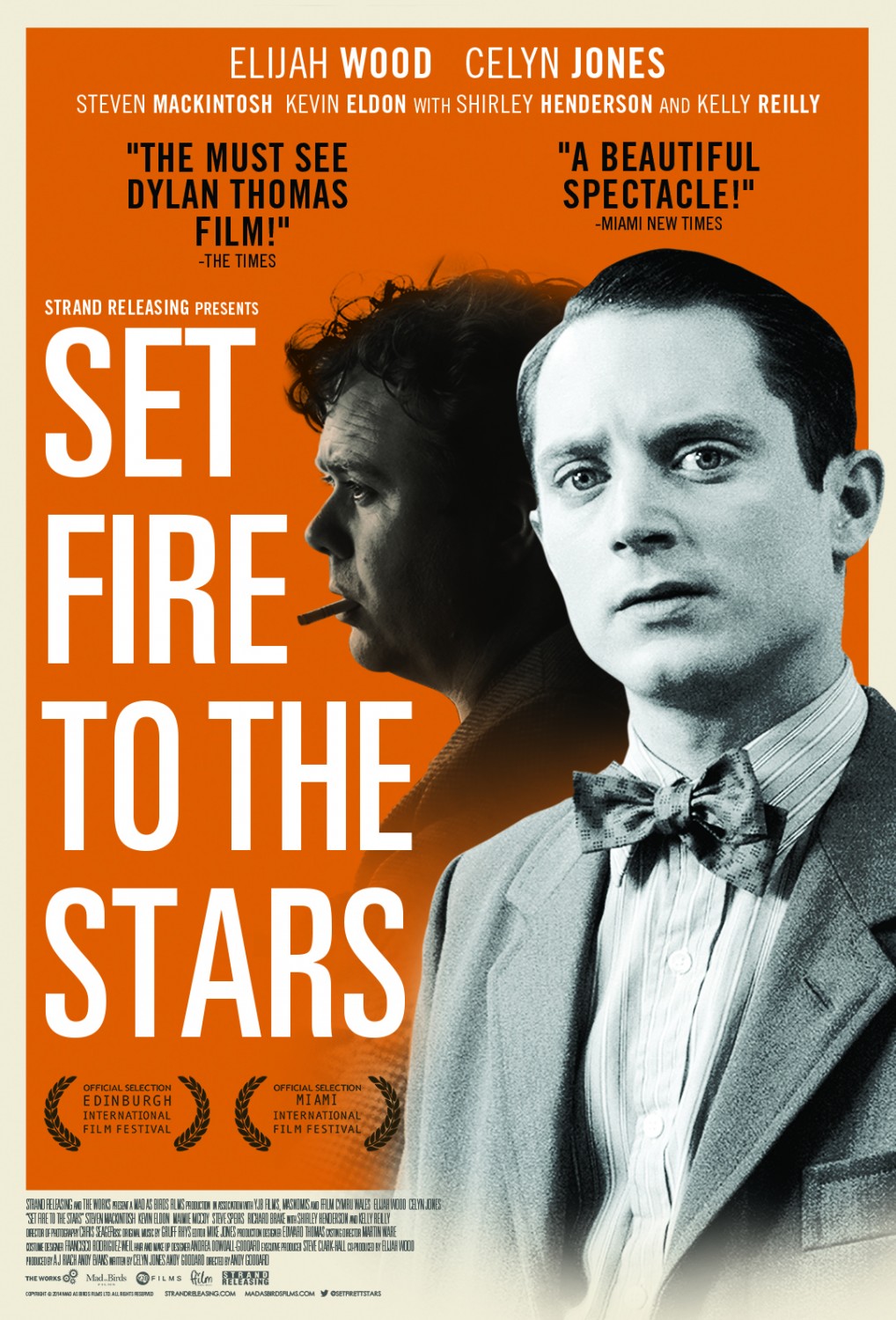 Extra Large Movie Poster Image for Set Fire to the Stars (#2 of 2)