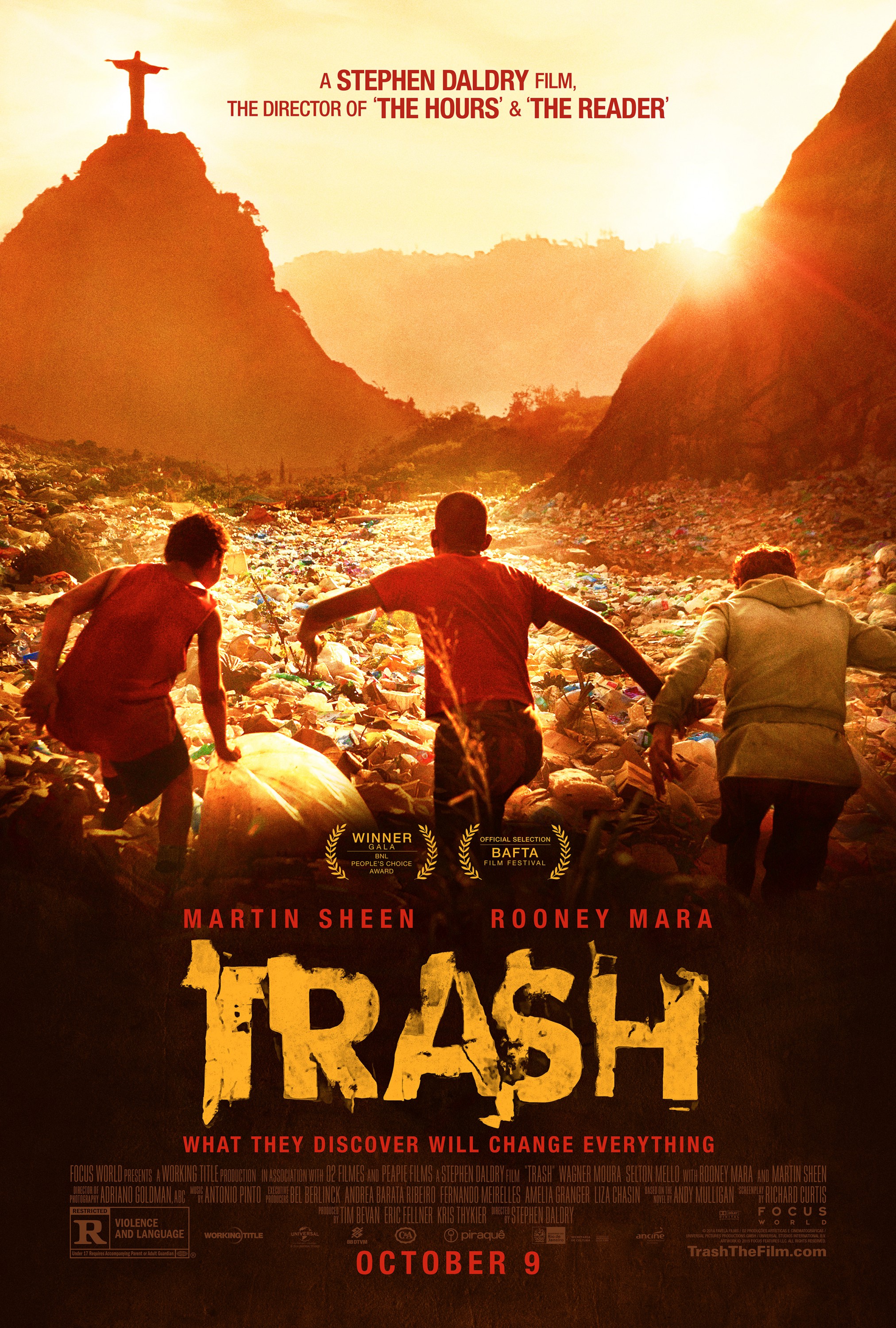 Mega Sized Movie Poster Image for Trash (#3 of 3)