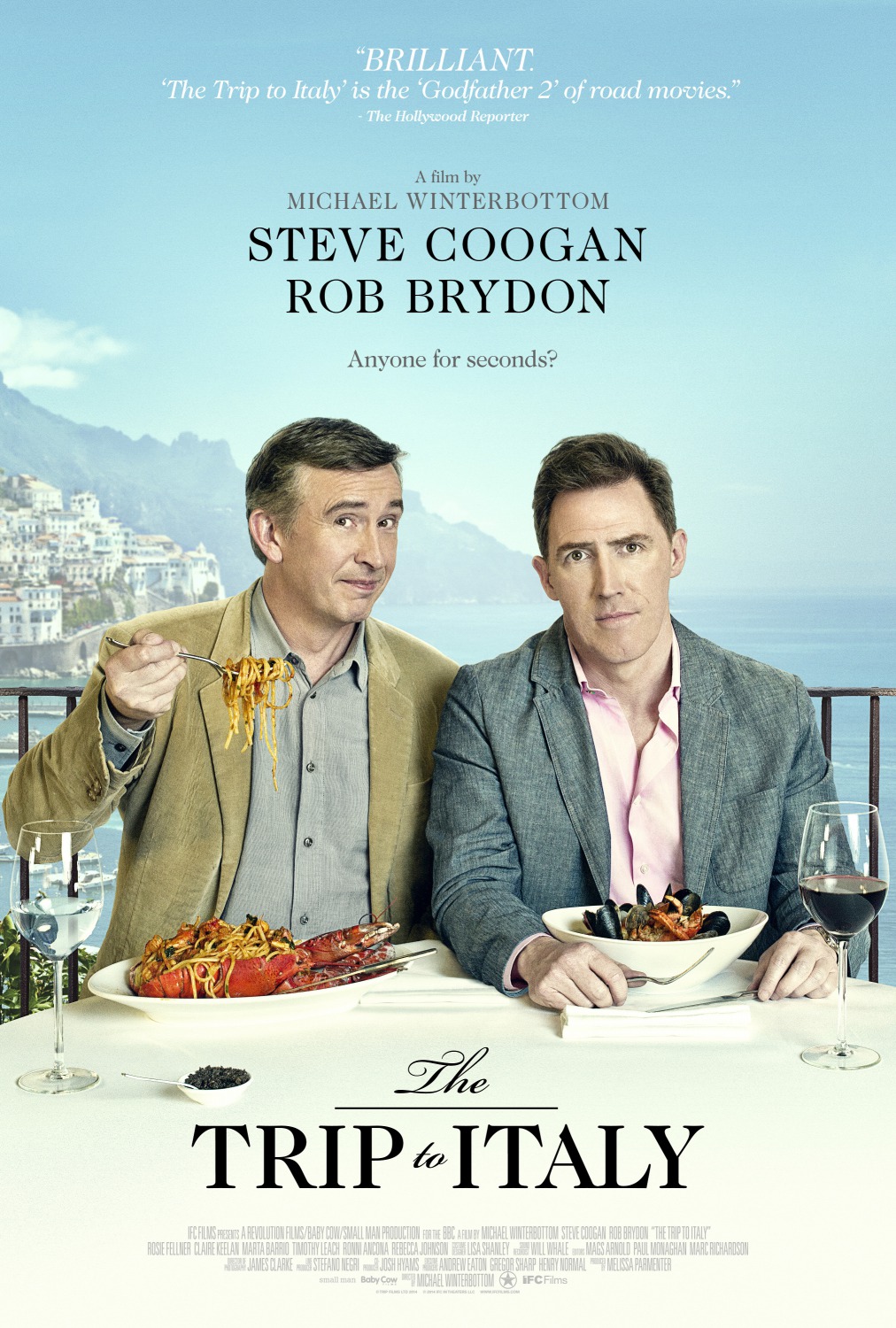 Extra Large Movie Poster Image for The Trip to Italy (#1 of 2)