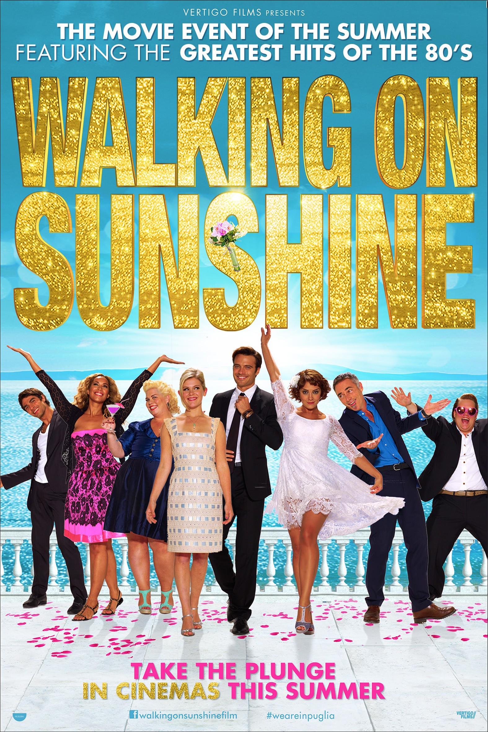 Mega Sized Movie Poster Image for Walking on Sunshine 