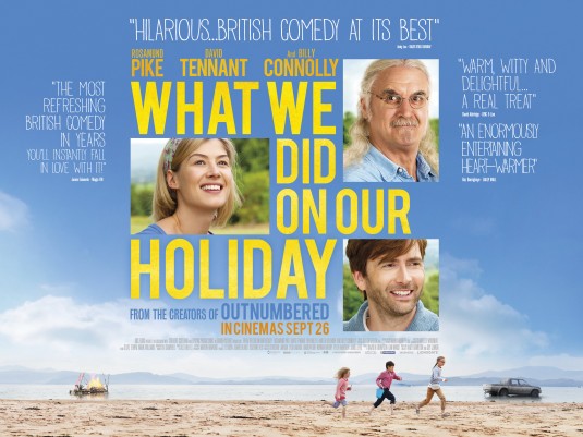 What We Did on Our Holiday Movie Poster