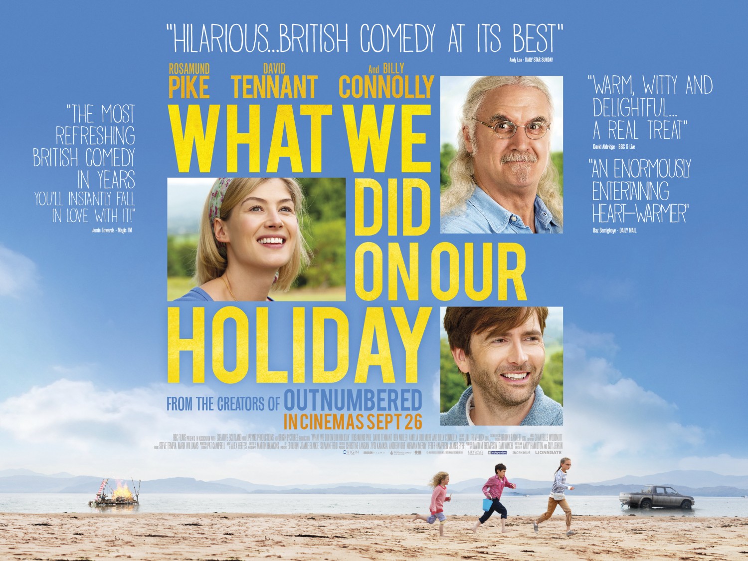 Extra Large Movie Poster Image for What We Did on Our Holiday (#2 of 4)