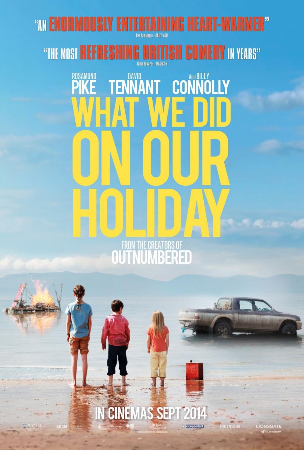 Extra Large Movie Poster Image for What We Did on Our Holiday (#1 of 4)